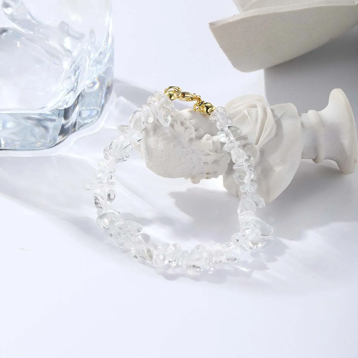 Clear Resin & Goldtone Bracelet sold by Zulily product image thumbnail 2
