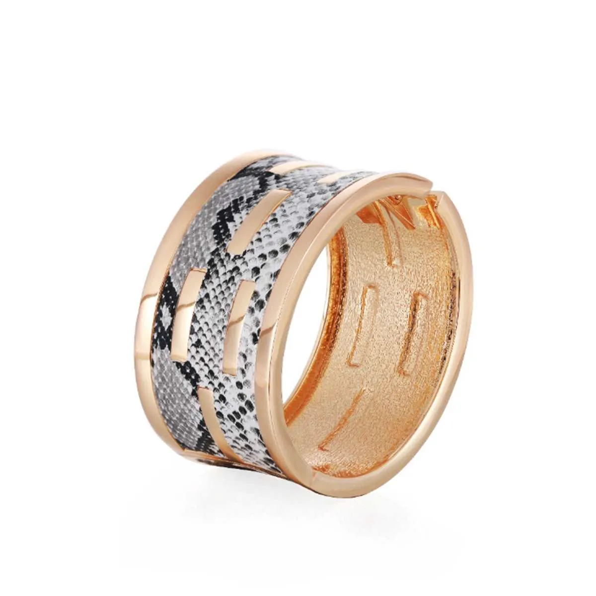 Polystyrene & Goldtone Serpentine Bangle sold by Zulily product image thumbnail 2