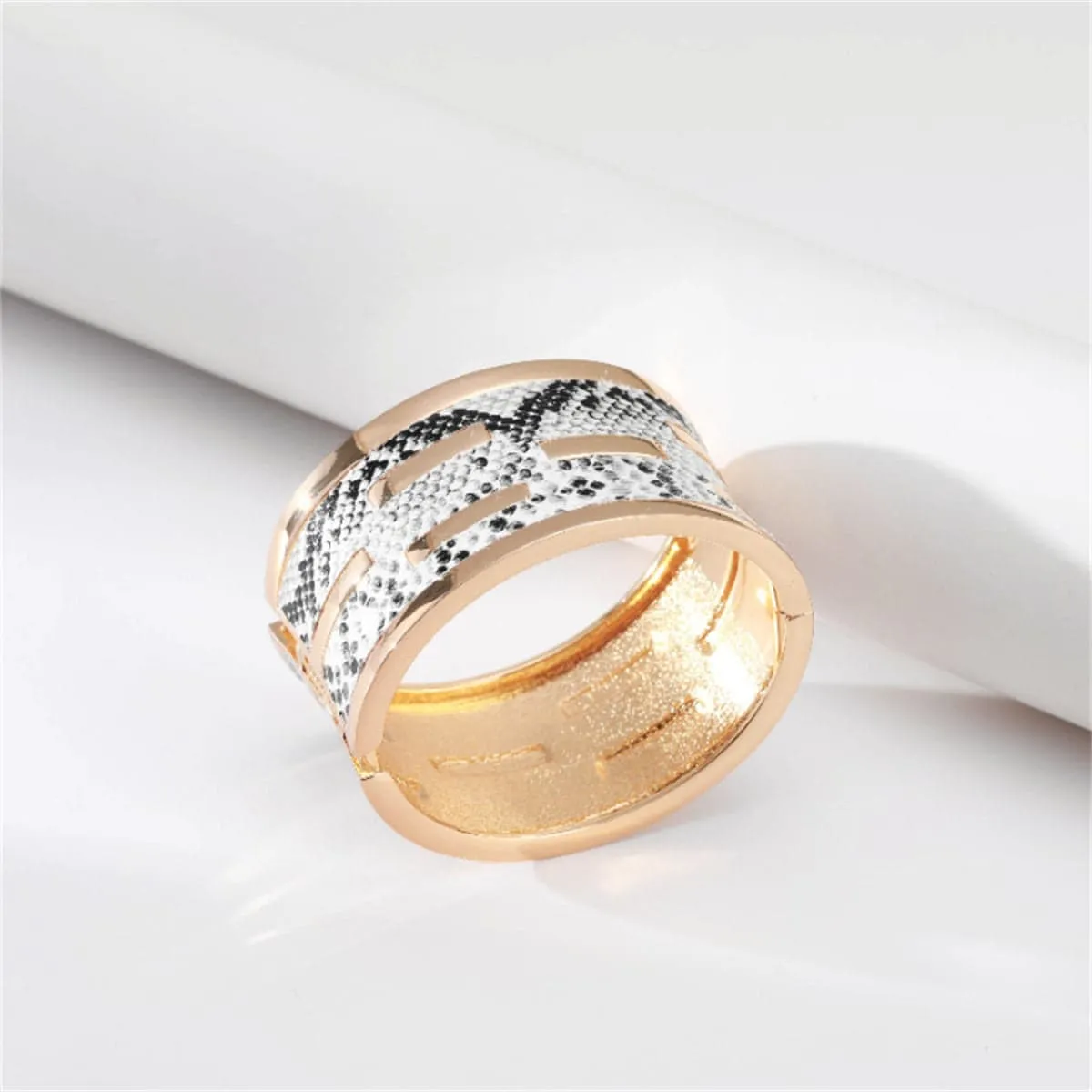 Polystyrene & Goldtone Serpentine Bangle sold by Zulily product image thumbnail 3