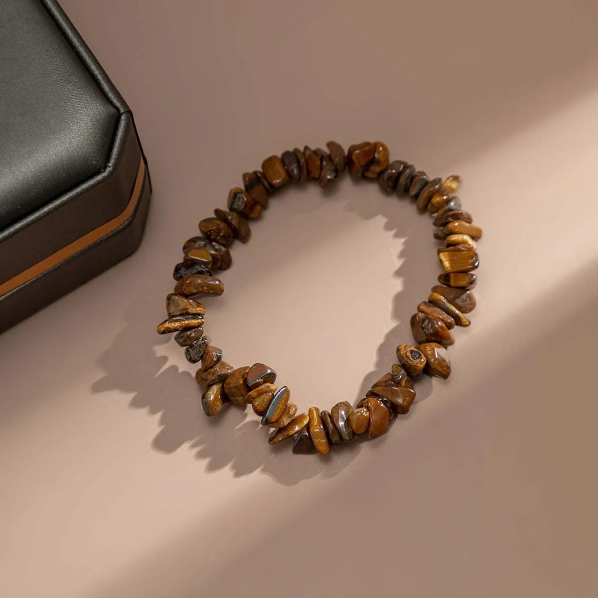Brown Quartz Stretch Bracelet sold by Zulily product image thumbnail 3