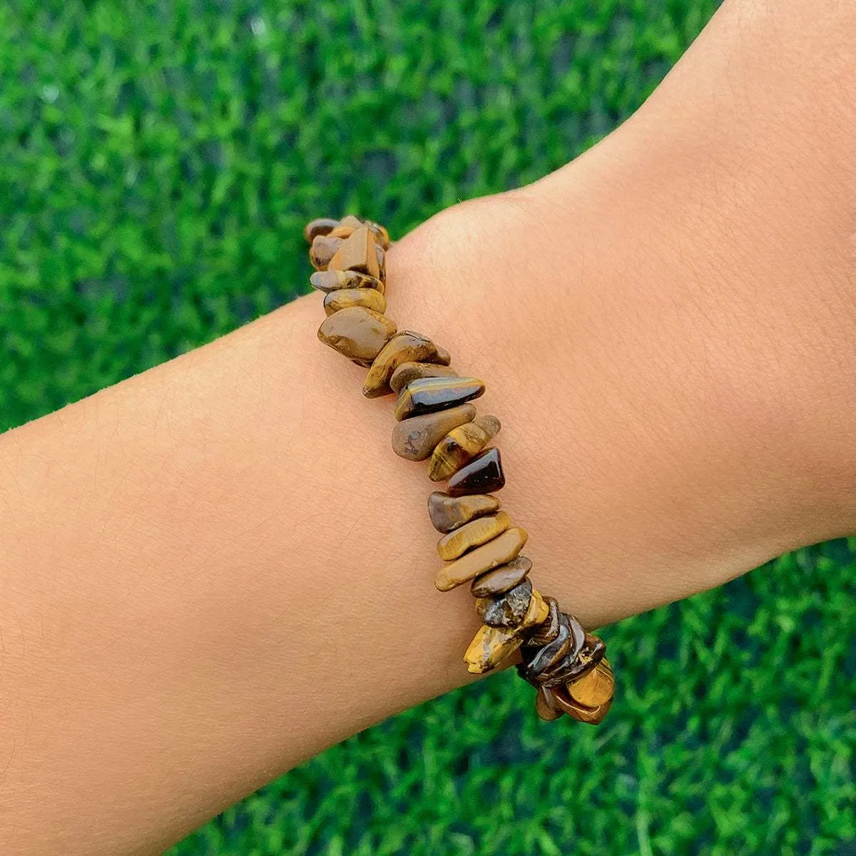 Brown Quartz Stretch Bracelet sold by Zulily