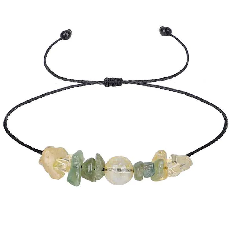 Yellow & Green 'Find Your Joy' Adjustable Bracelet sold by Zulily product image thumbnail 2