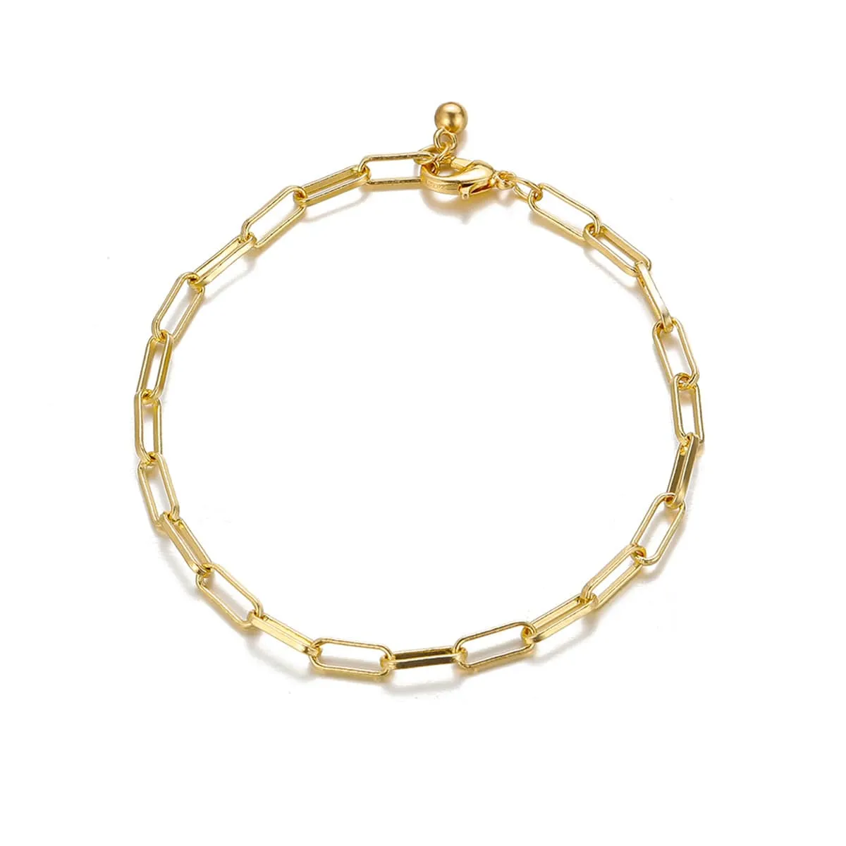 Goldtone Cable Chain Bracelet sold by Zulily product image thumbnail 3