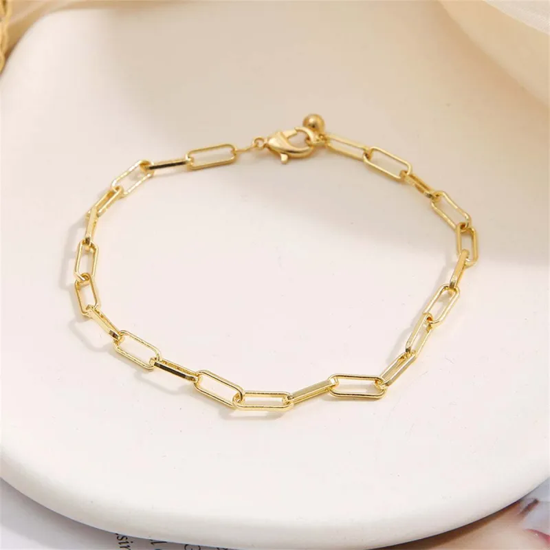 Goldtone Cable Chain Bracelet made by Zulily