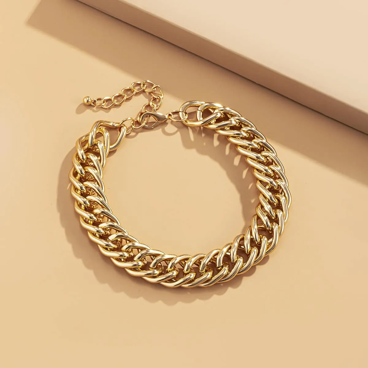 Goldtone Chain Anklet sold by Zulily product image thumbnail 3