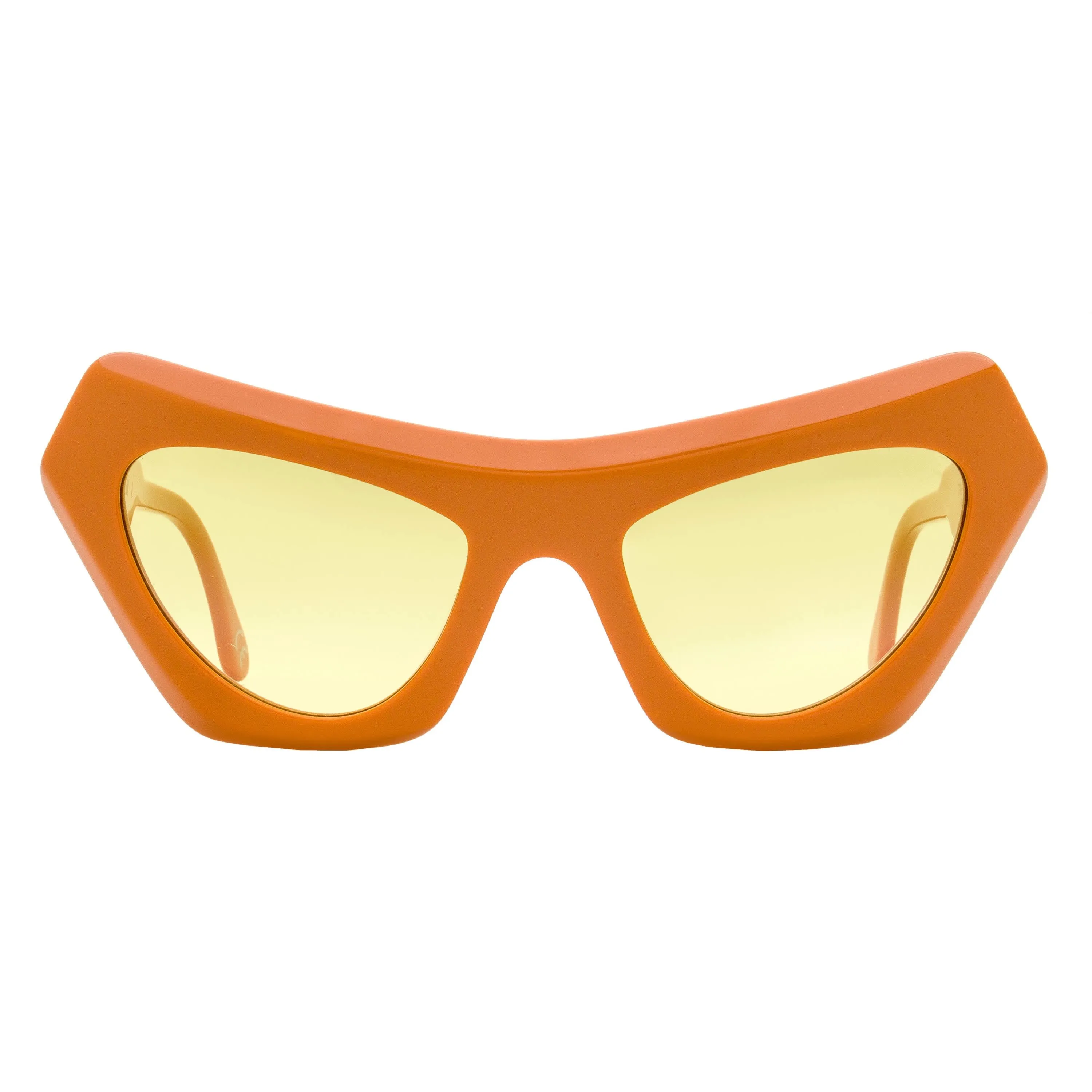 Marni Cat Eye Sunglasses Devil's Pool 7AF Orange 56mm sold by Zulily product image thumbnail 2