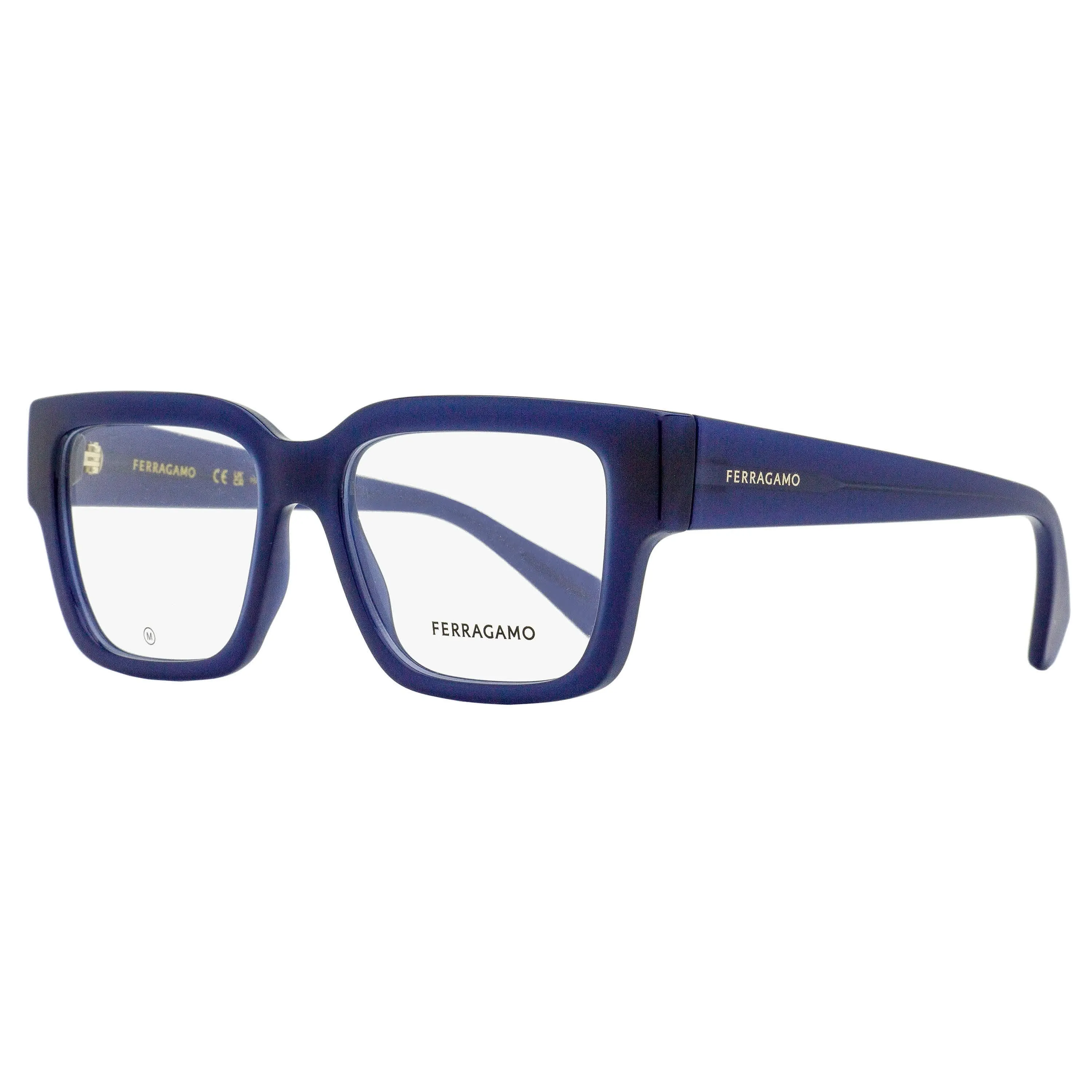 Ferragamo Modified Rectangular Eyeglasses SF2975 708 Opaline Honey 53mm sold by Zulily product image thumbnail 3