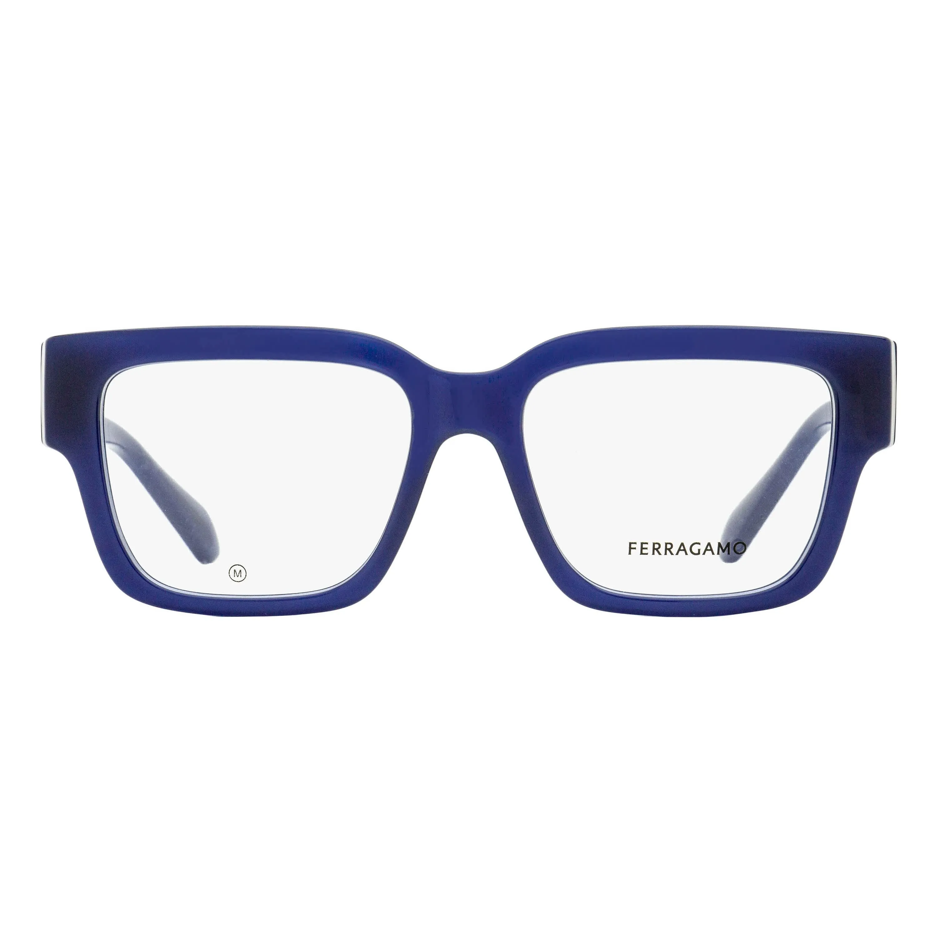 Ferragamo Modified Rectangular Eyeglasses SF2975 708 Opaline Honey 53mm sold by Zulily product image thumbnail 4