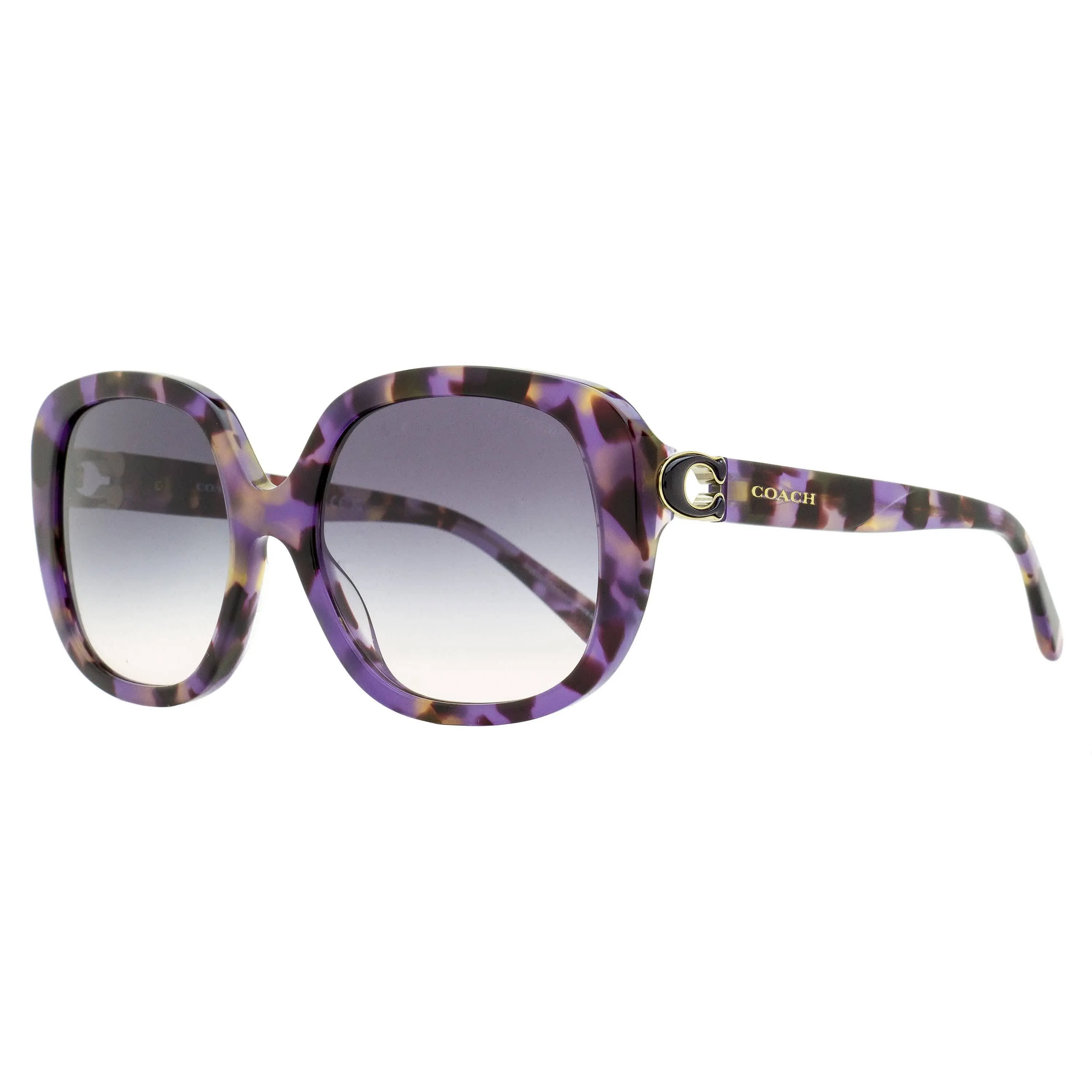 Coach C-Hinge Butterfly Sunglasses HC8292 50028G Black 56mm sold by Zulily product image thumbnail 3