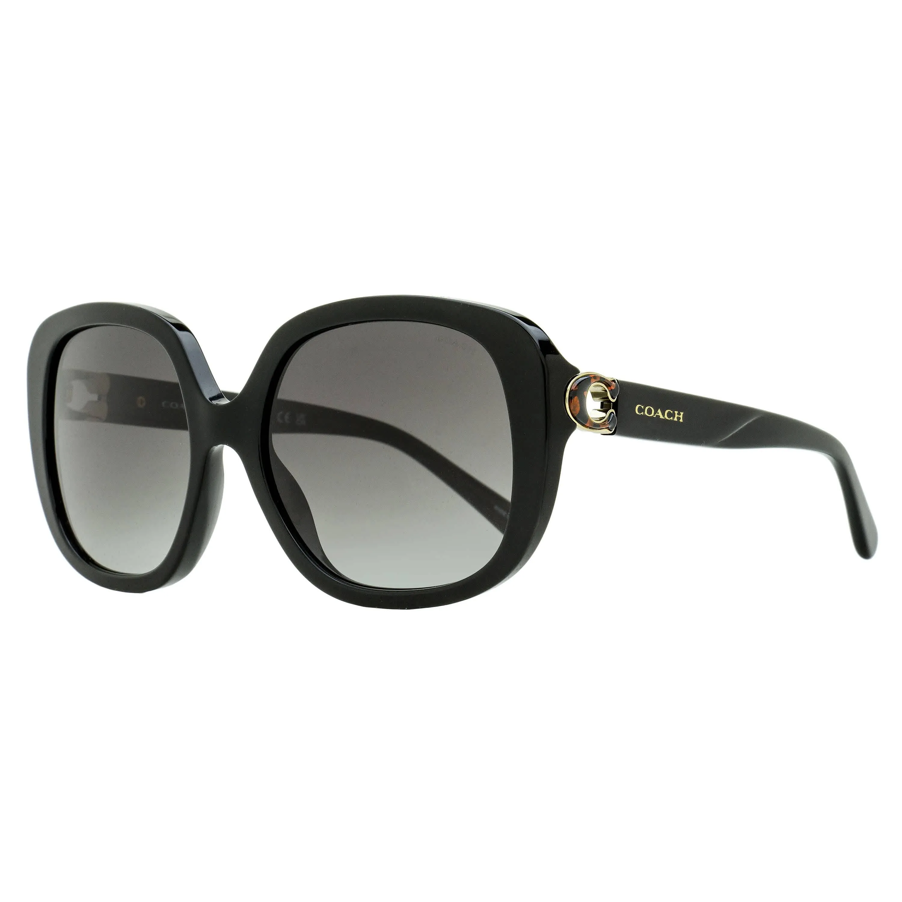Coach C-Hinge Butterfly Sunglasses HC8292 50028G Black 56mm sold by Zulily