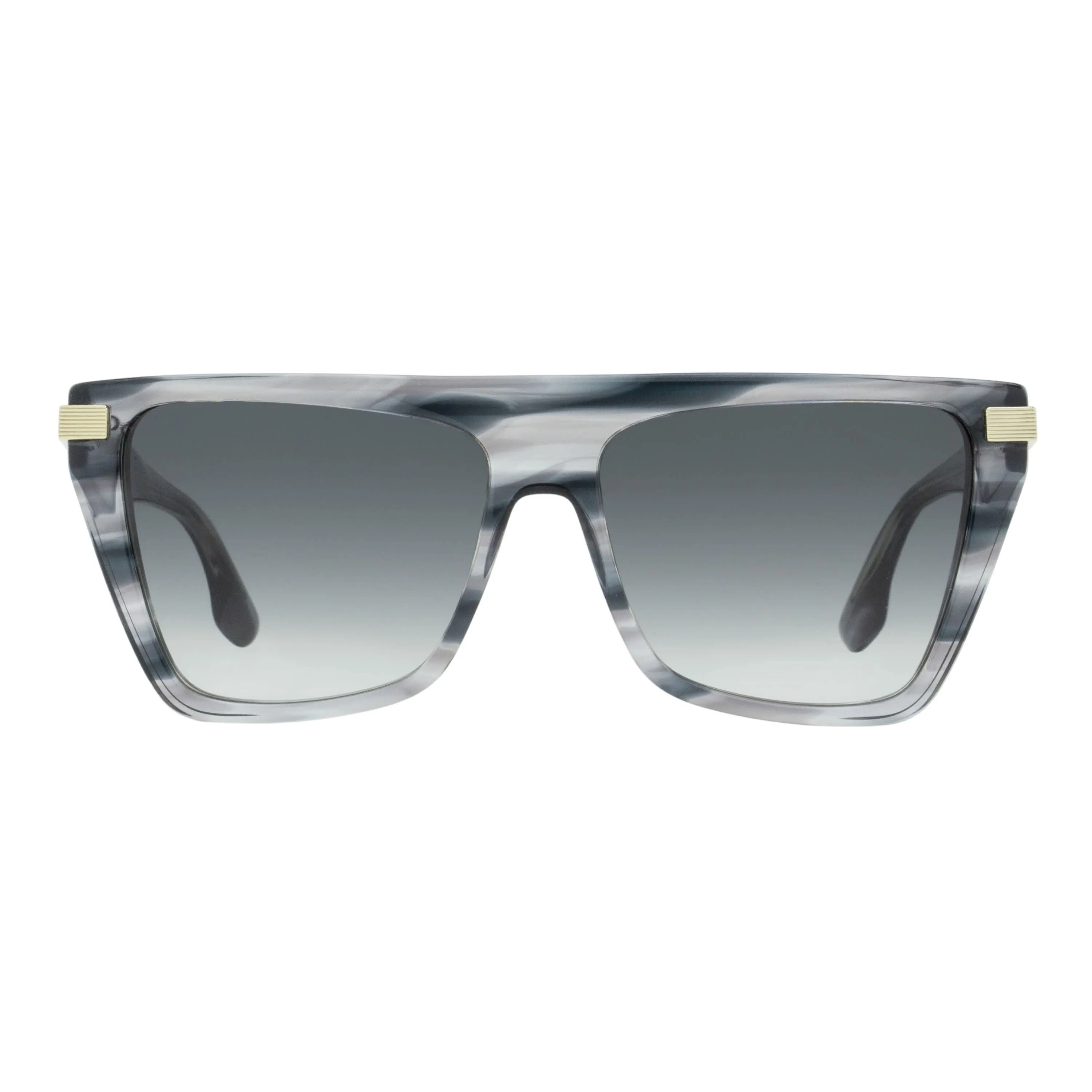 Victoria Beckham Tapered Rectangle Sunglasses VB684S 001 Black 57mm sold by Zulily product image thumbnail 4