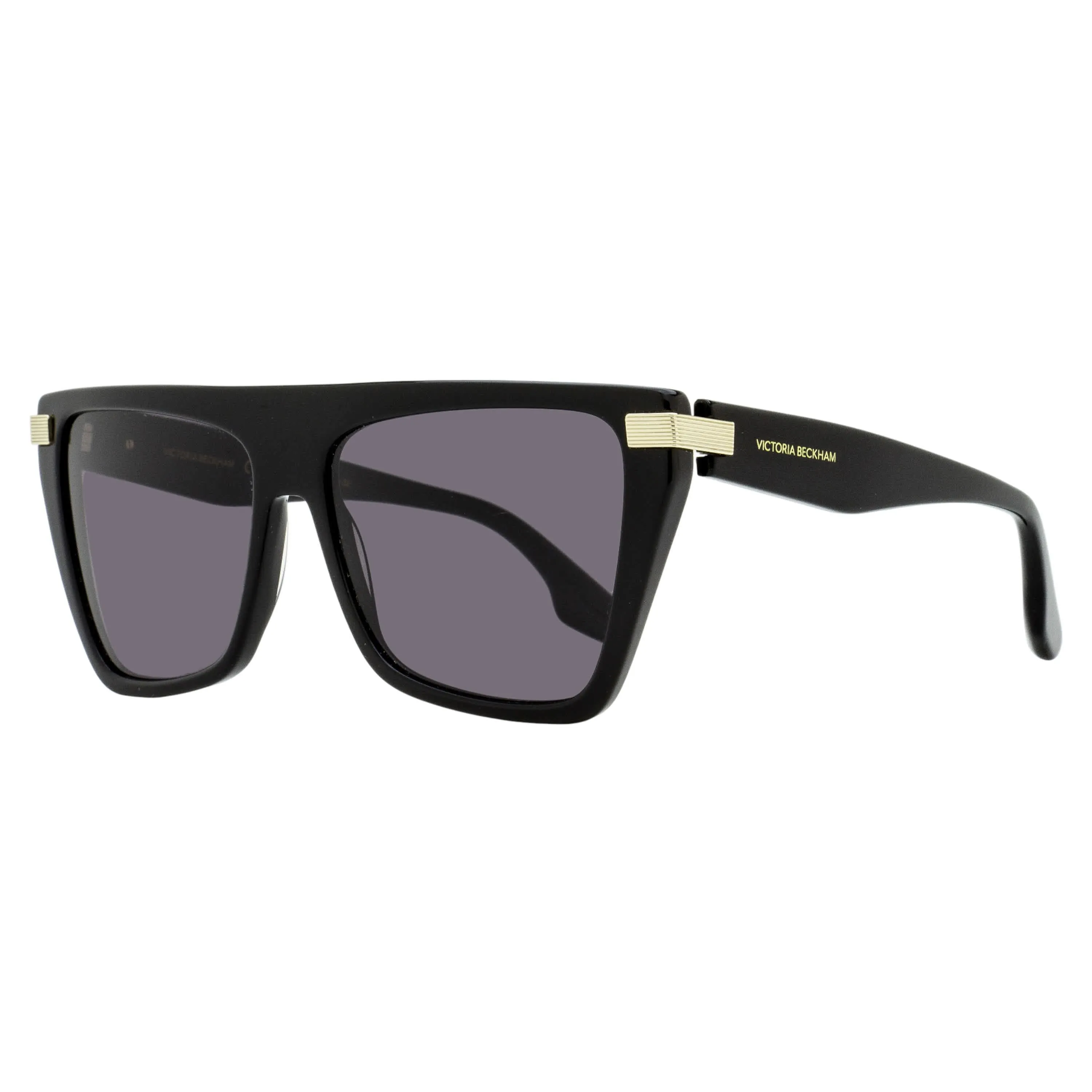 Victoria Beckham Tapered Rectangle Sunglasses VB684S 001 Black 57mm sold by Zulily