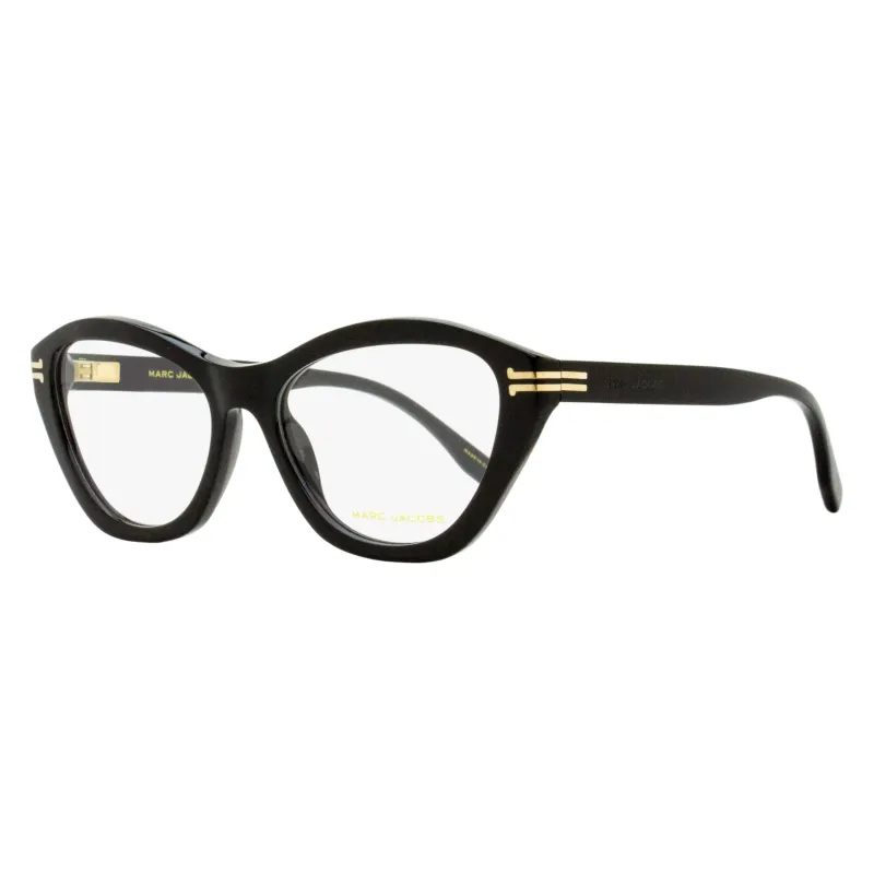 Marc Jacobs Rounded Cat-Eye Eyeglasses MJ 1086 807 Black 52mm made by Marc Jacobs