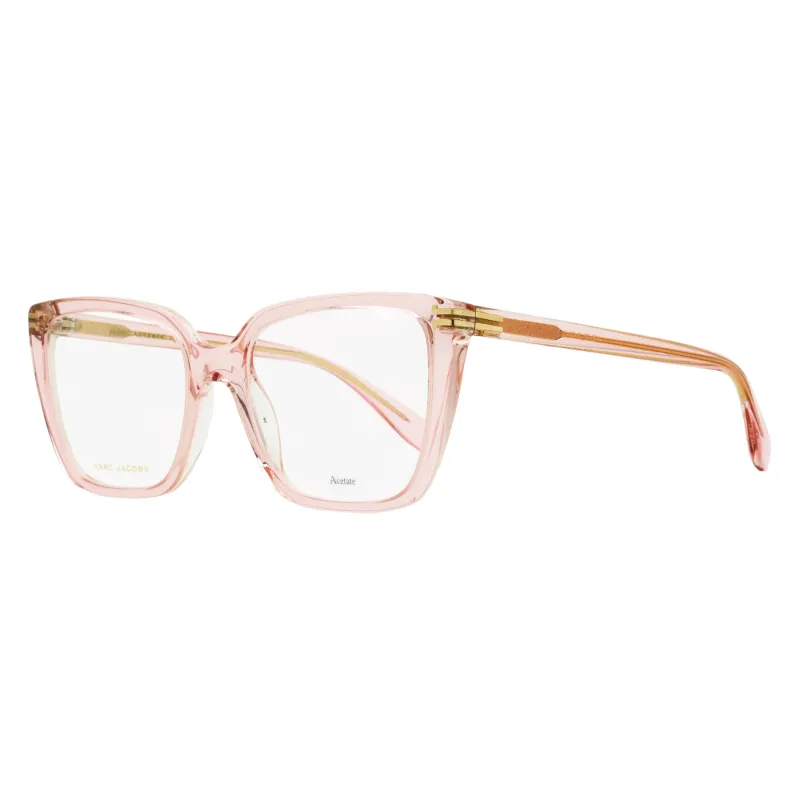 Marc Jacobs Mod Square Eyeglasses MJ 1107 8XO Pink Crystal 54mm made by Marc Jacobs