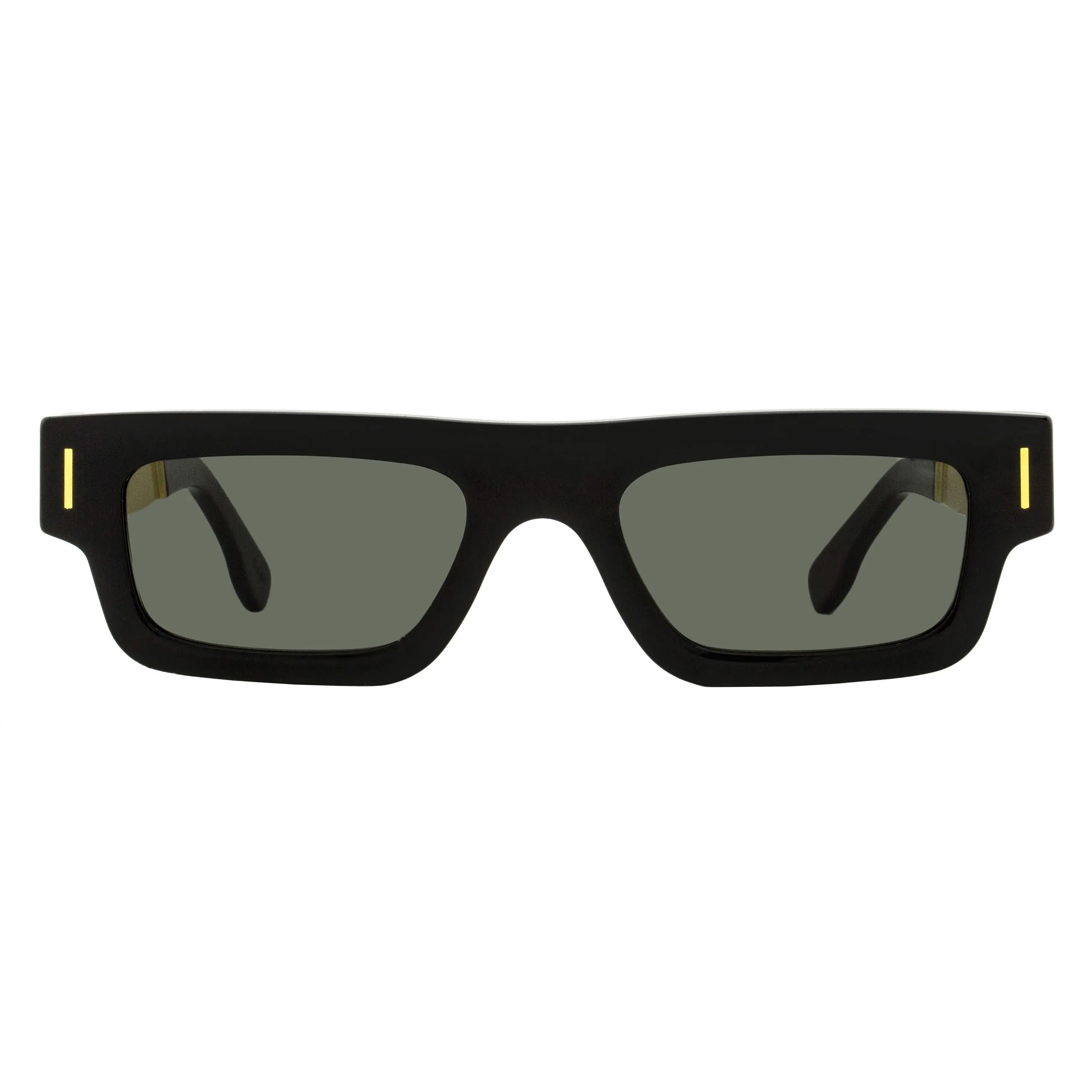 Retrosuperfuture Low-Profile Sunglasses Colpo Francis 5SC Black/Gold 52mm sold by Zulily product image thumbnail 2