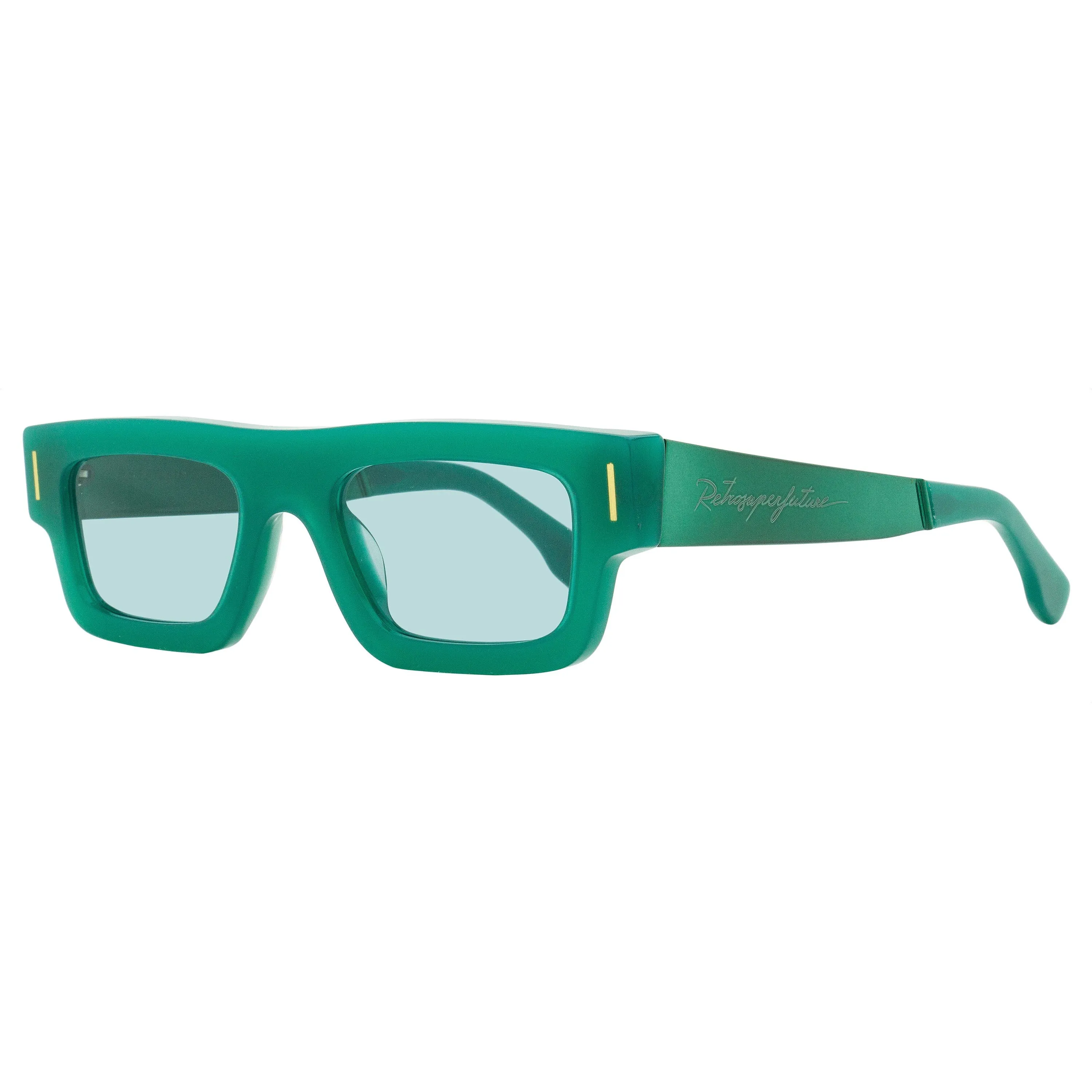 Retrosuperfuture Low-Profile Sunglasses Colpo Francis 5SC Black/Gold 52mm sold by Zulily product image thumbnail 3