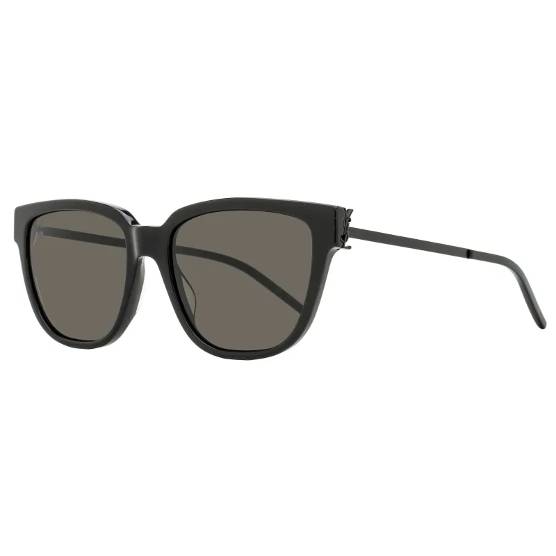 Saint Laurent YSL Cat Eye Sunglasses SL M48S 001 Black 54mm made by Yves Saint Laurent