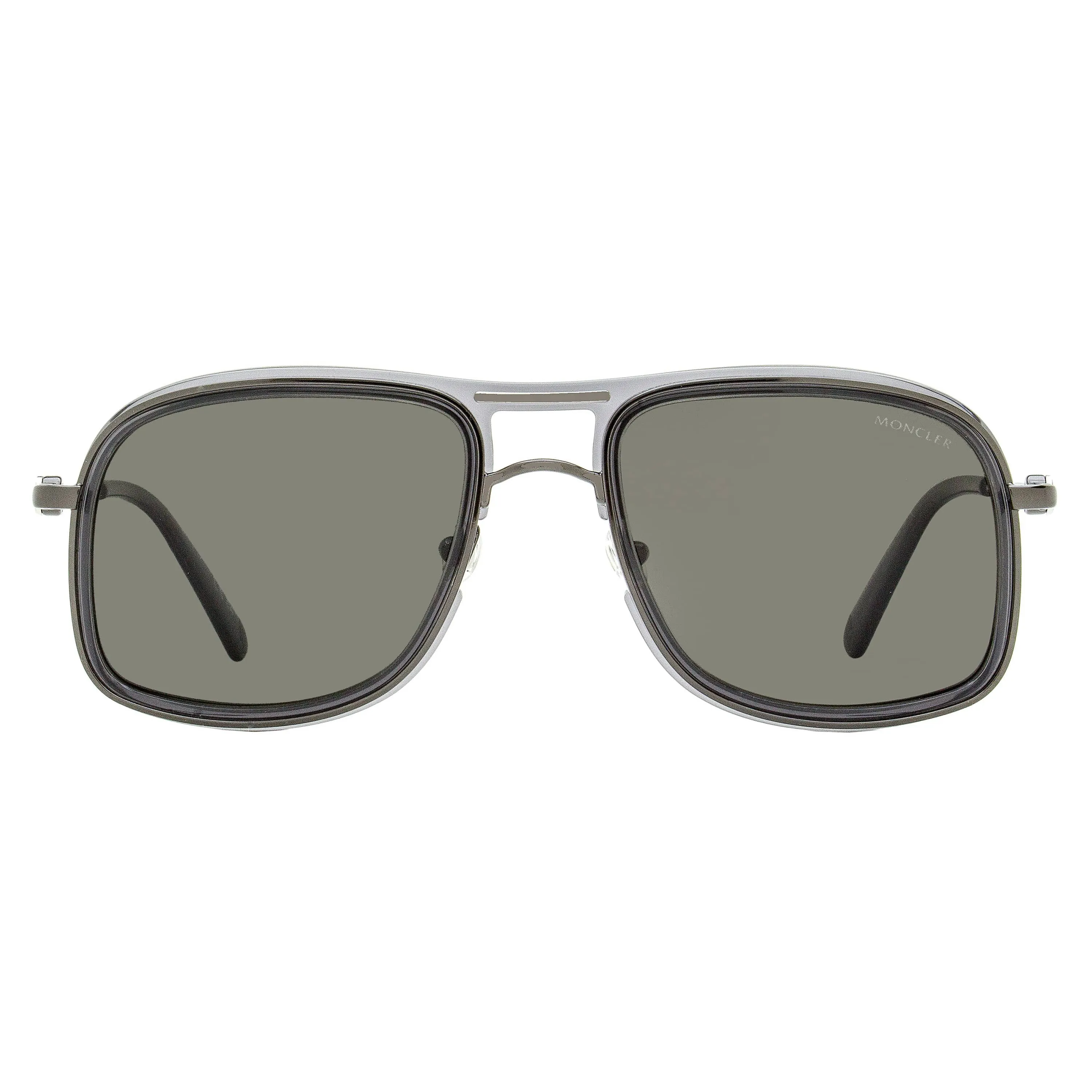 Moncler Kontour Polarized Sunglasses ML0223 01D Gunmetal/Gray 56mm sold by Zulily product image thumbnail 2
