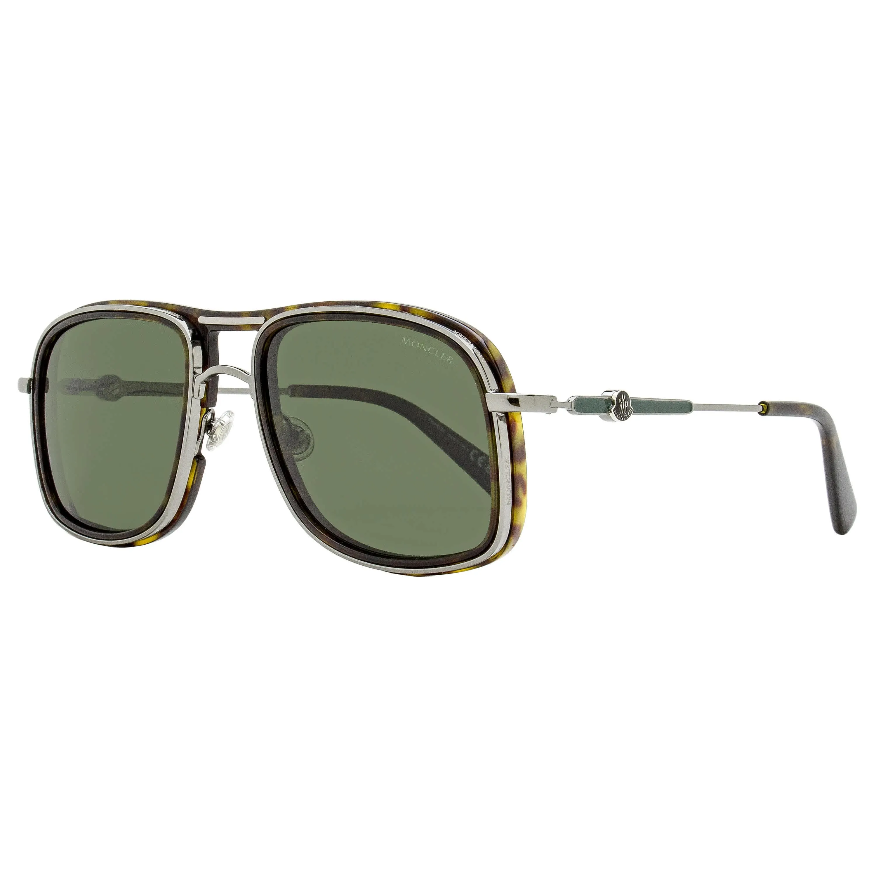 Moncler Kontour Polarized Sunglasses ML0223 01D Gunmetal/Gray 56mm sold by Zulily product image thumbnail 3