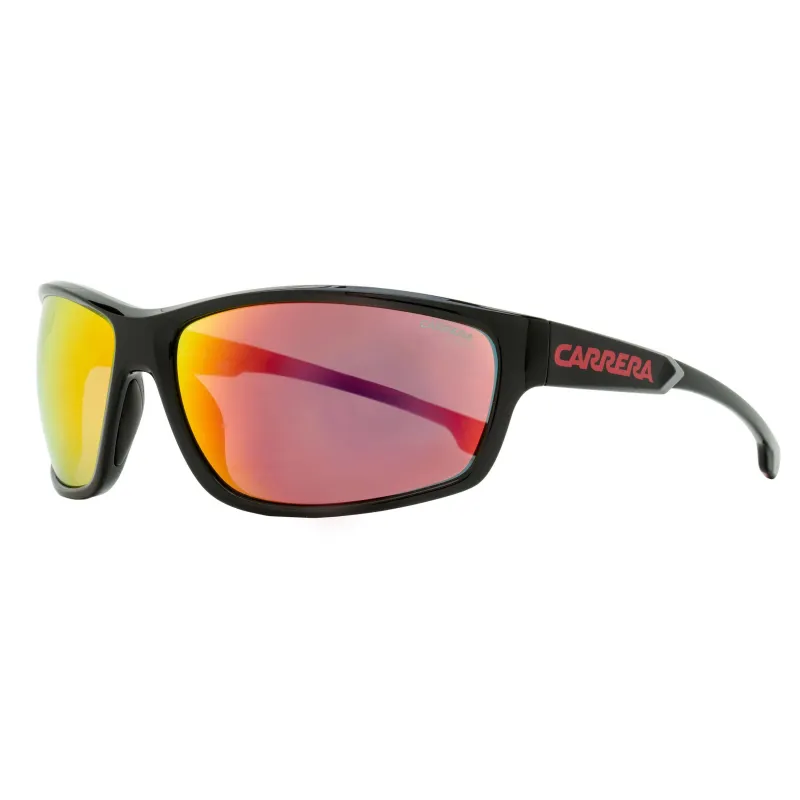 Carrera Ducati Wrap Sunglasses CARDUC 002/S 0A4UZ Black 68mm made by Carrera