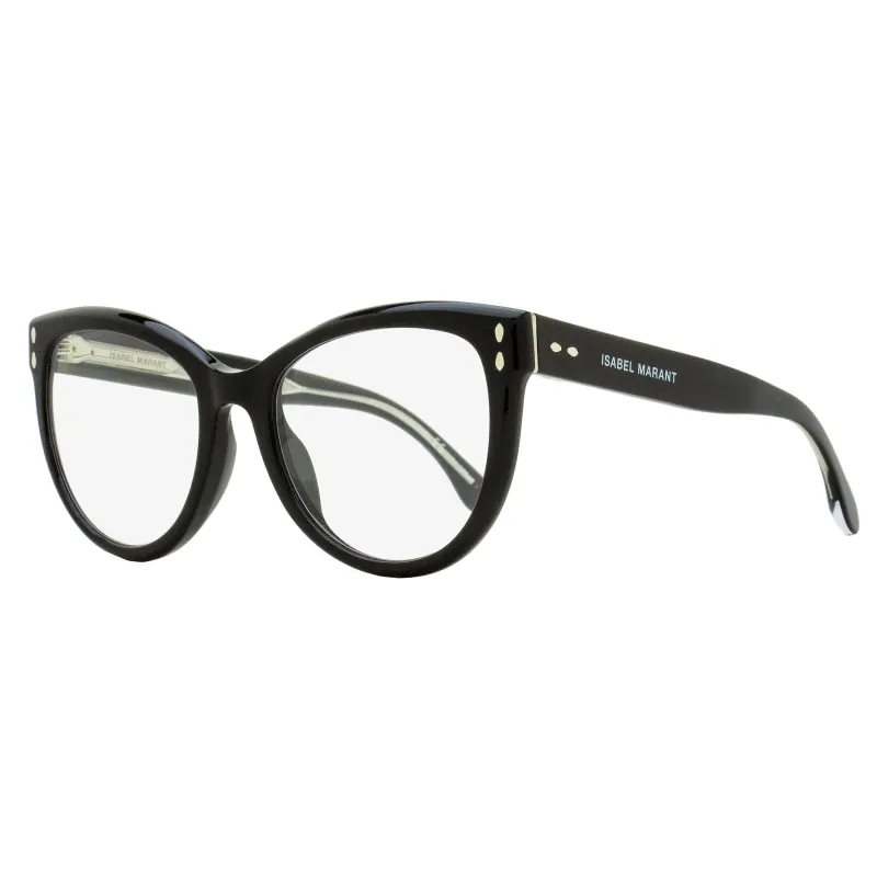 Isabel Marant Butterfly Blue Block Eyeglasses IM0089/G/BB 807 Black 53mm made by Isabel Marant