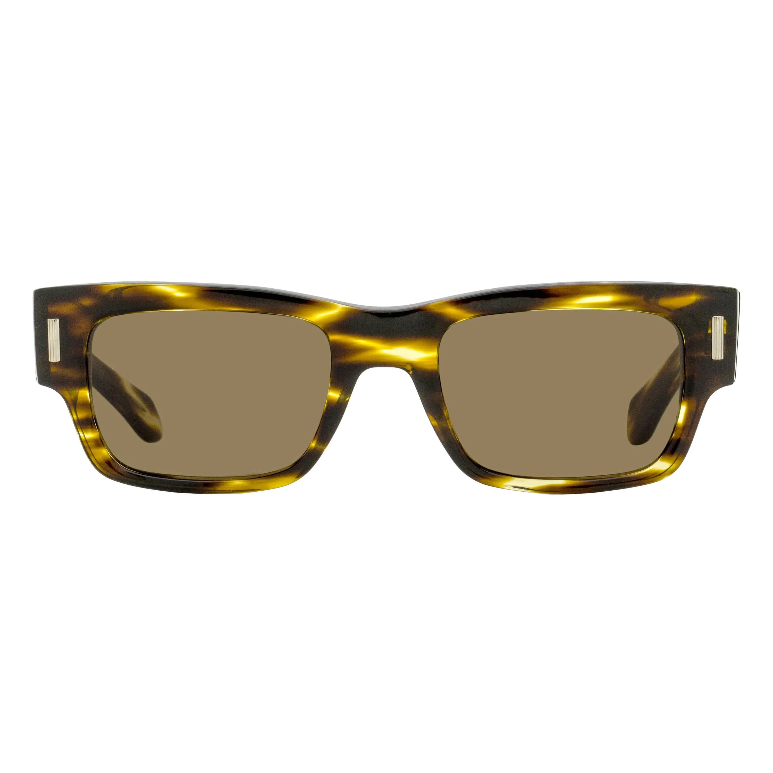 Ferragamo Rectangular Rivet Sunglasses SF2011S 020 Transparent Gray 53mm sold by Zulily product image thumbnail 4