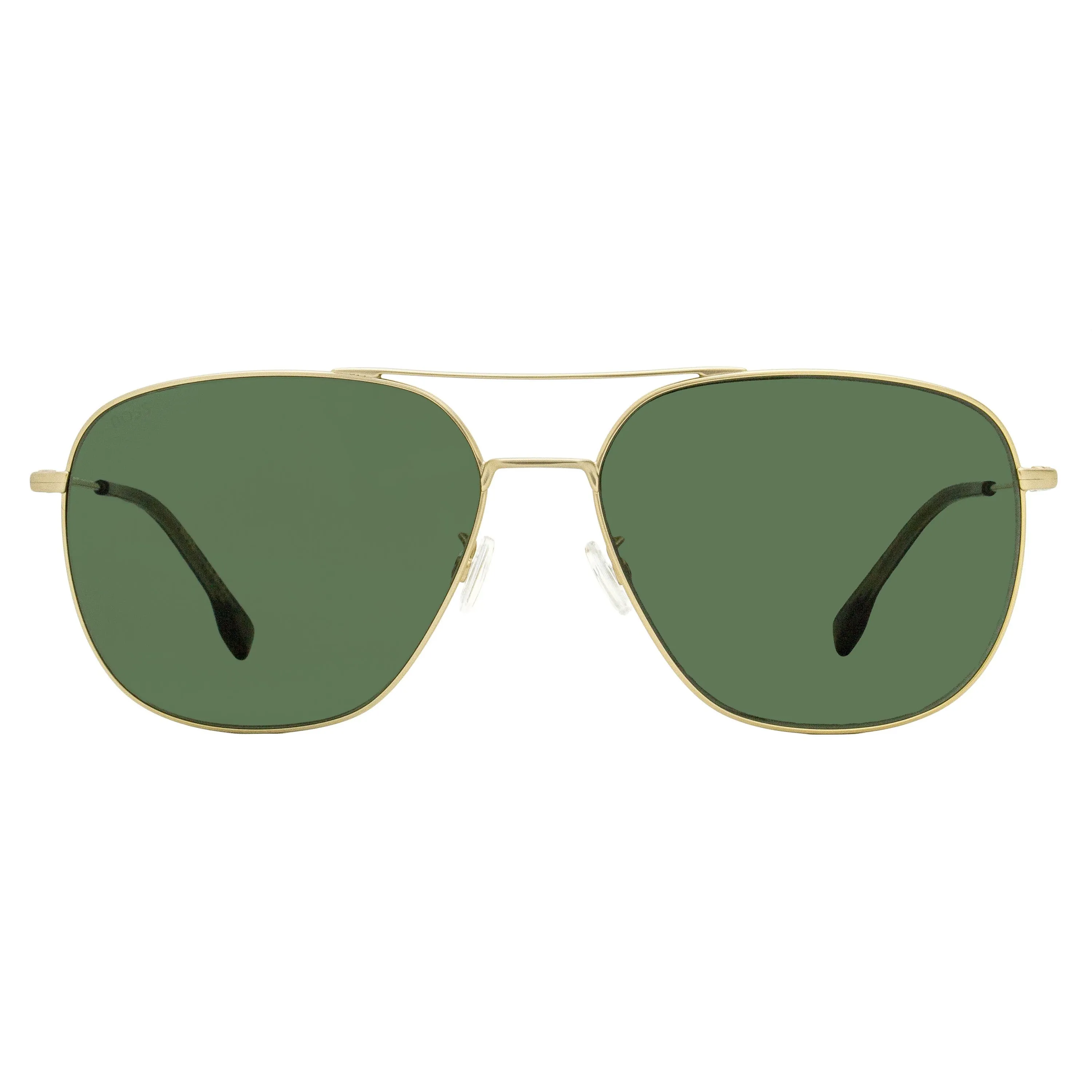 Boss Lightweight Navigator Sunglasses B1557/O/F/S AOZQT Matte Gold 62mm sold by Zulily product image thumbnail 2