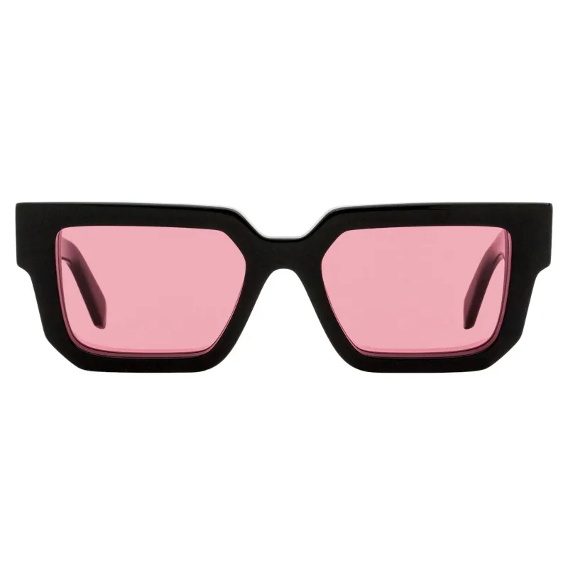 Off-white Geometric Silverstone Sunglasses OERI146 1025 Black 52mm made by Off-White