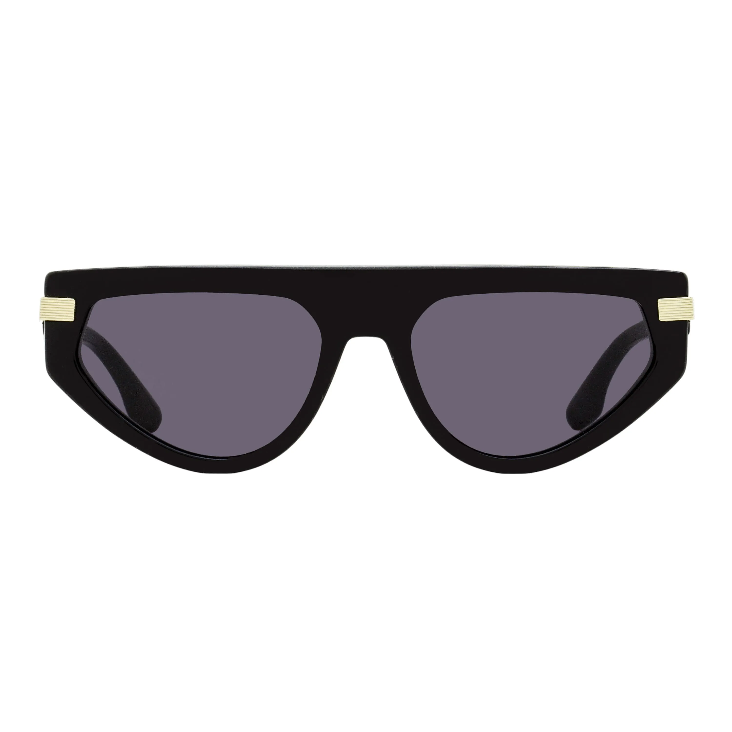 Victoria Beckham Visor Hinge-Detail Sunglasses VB685S 001 Black 56mm sold by Zulily product image thumbnail 2