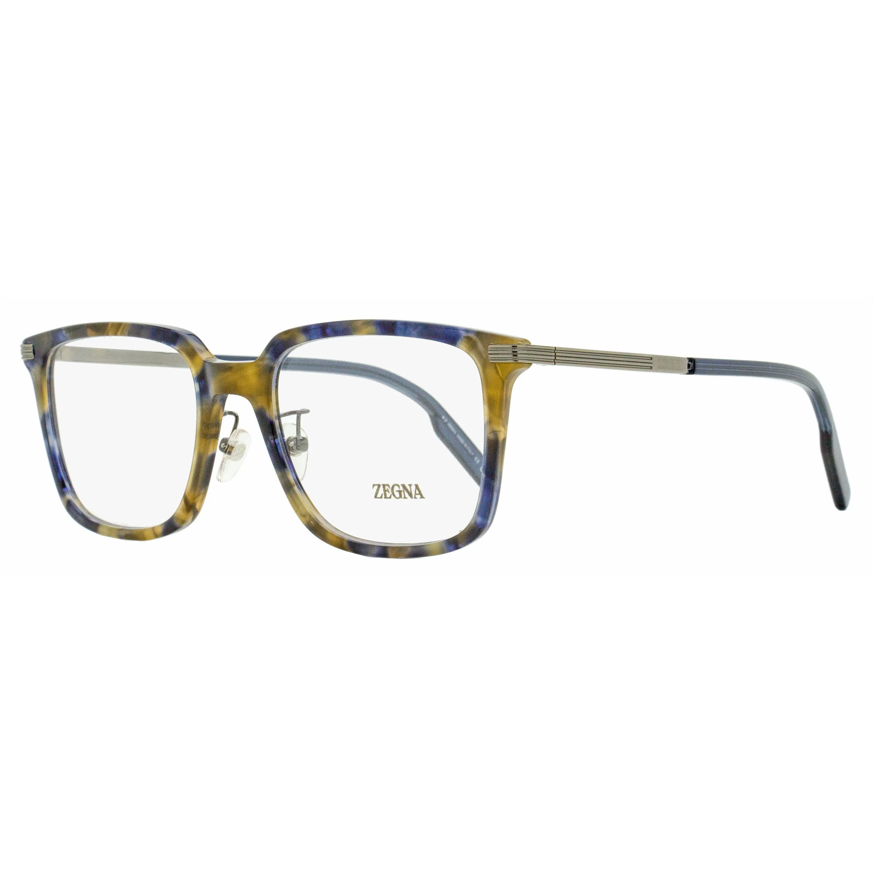 Zegna Stepped Browline Eyeglasses EZ5265-H 001 Black 54mm sold by Zulily product image thumbnail 3