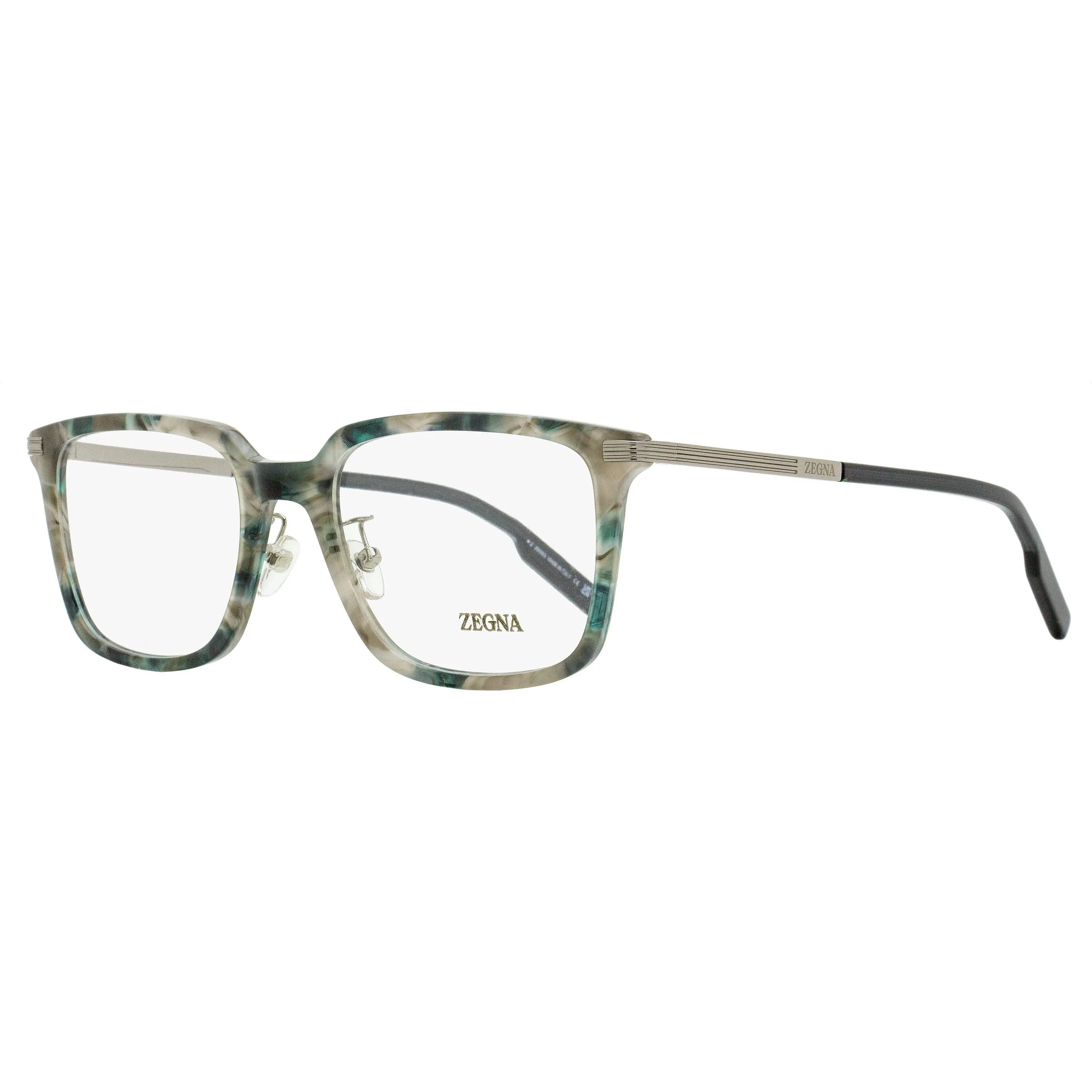 Zegna Stepped Browline Eyeglasses EZ5265-H 001 Black 54mm sold by Zulily product image thumbnail 5