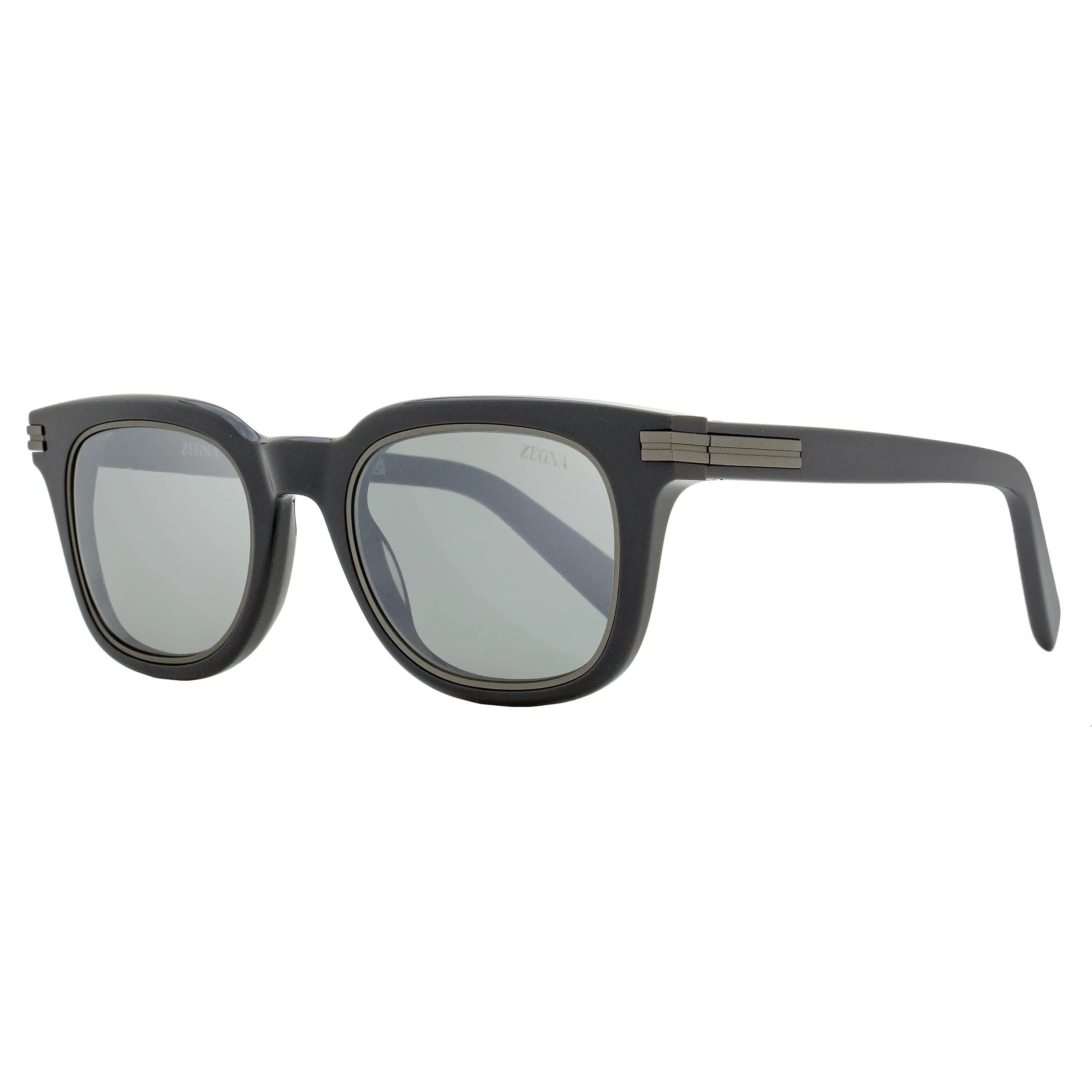Zegna Road Brand Sunglasses EZ0238 05A Black Pearl 50mm sold by Zulily product image thumbnail 3