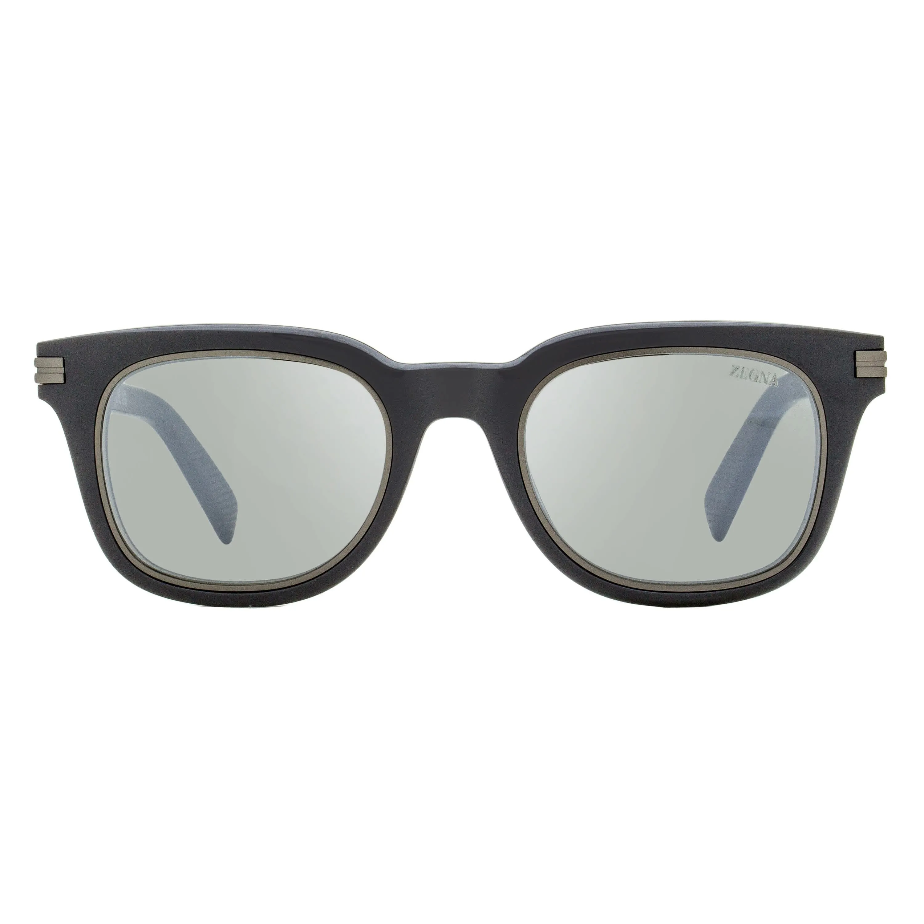 Zegna Road Brand Sunglasses EZ0238 05A Black Pearl 50mm sold by Zulily product image thumbnail 4