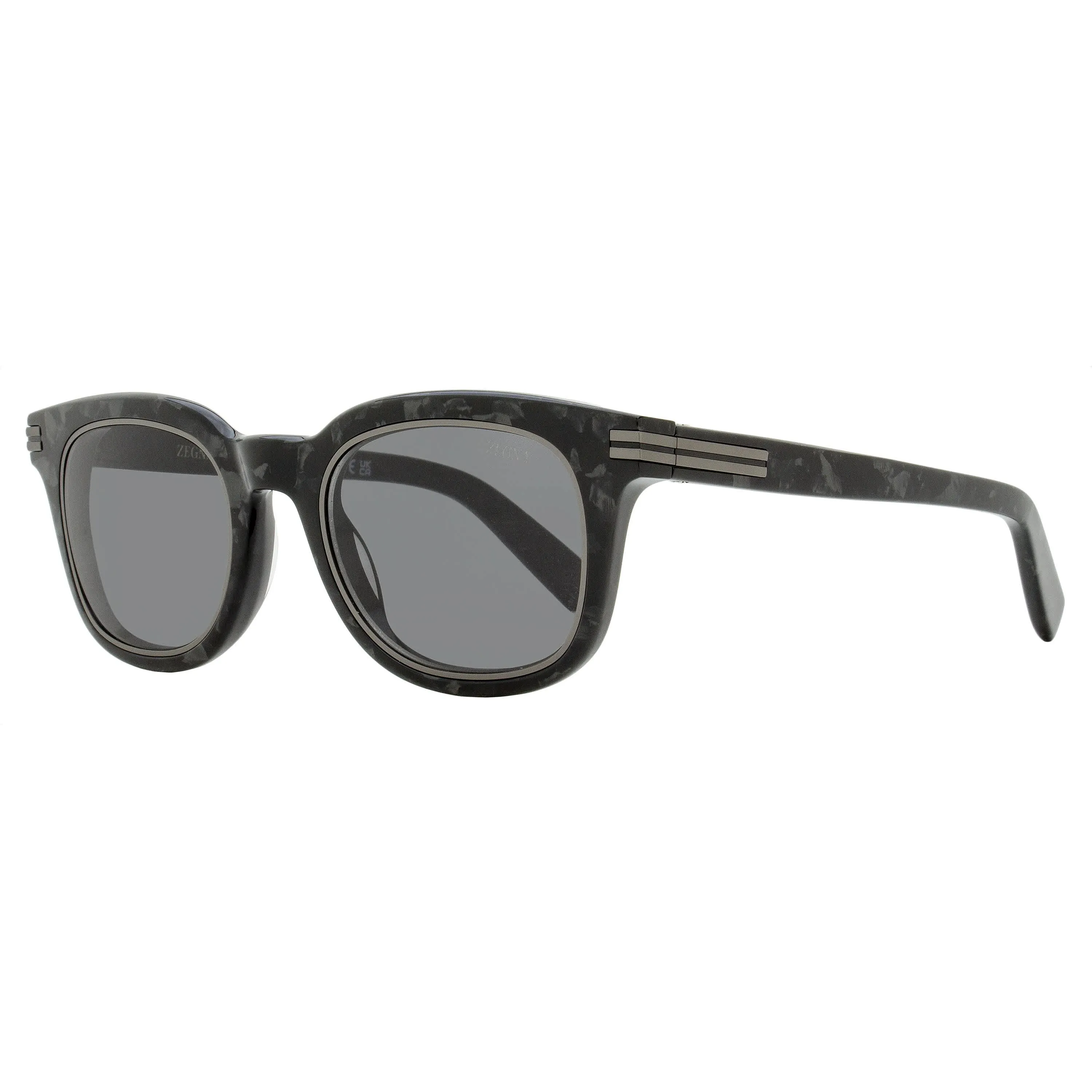 Zegna Road Brand Sunglasses EZ0238 05A Black Pearl 50mm sold by Zulily