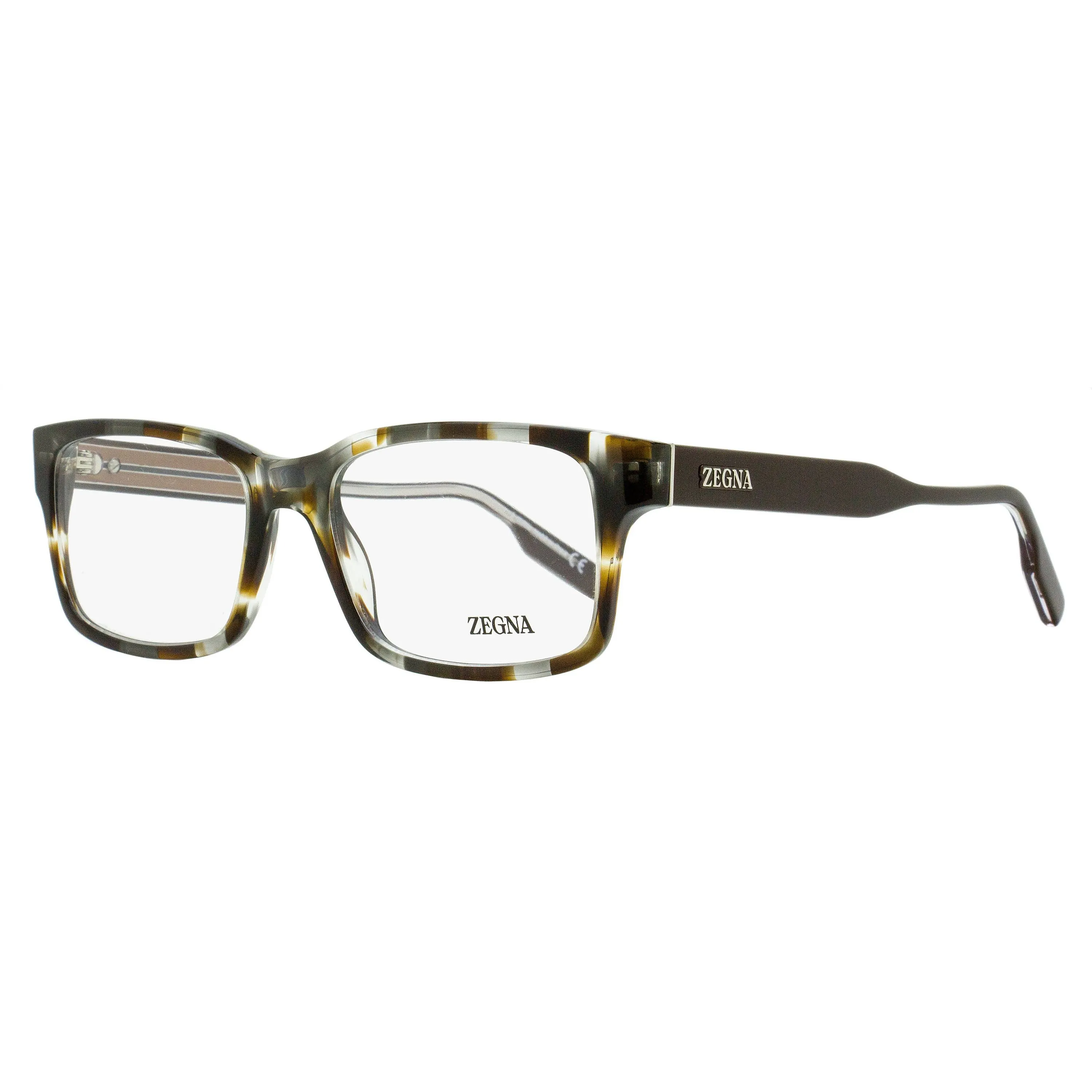 Zegna Soft Rectangular Eyeglasses EZ5254 001 Black 54mm sold by Zulily product image thumbnail 3