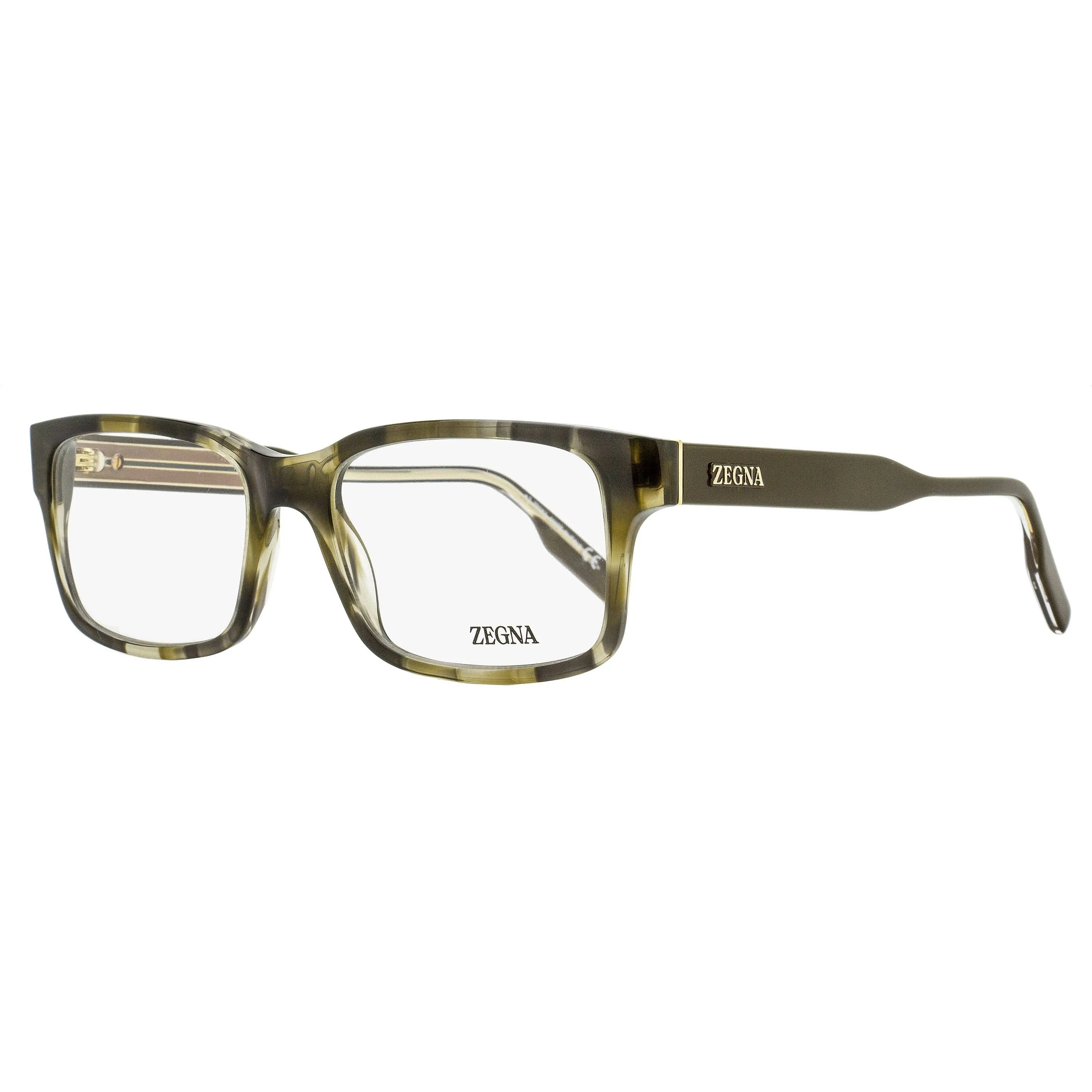 Zegna Soft Rectangular Eyeglasses EZ5254 001 Black 54mm sold by Zulily product image thumbnail 5