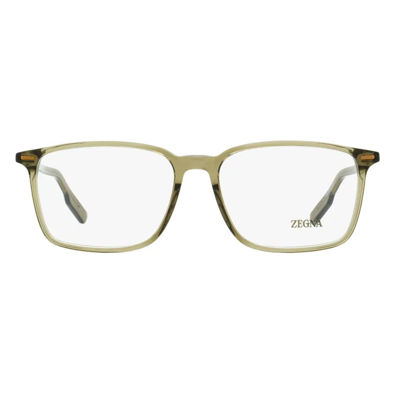 Zegna High Bridge Eyeglasses EZ5257-H 051 Gray Transaparent 55mm made by Ermenegildo Zegna