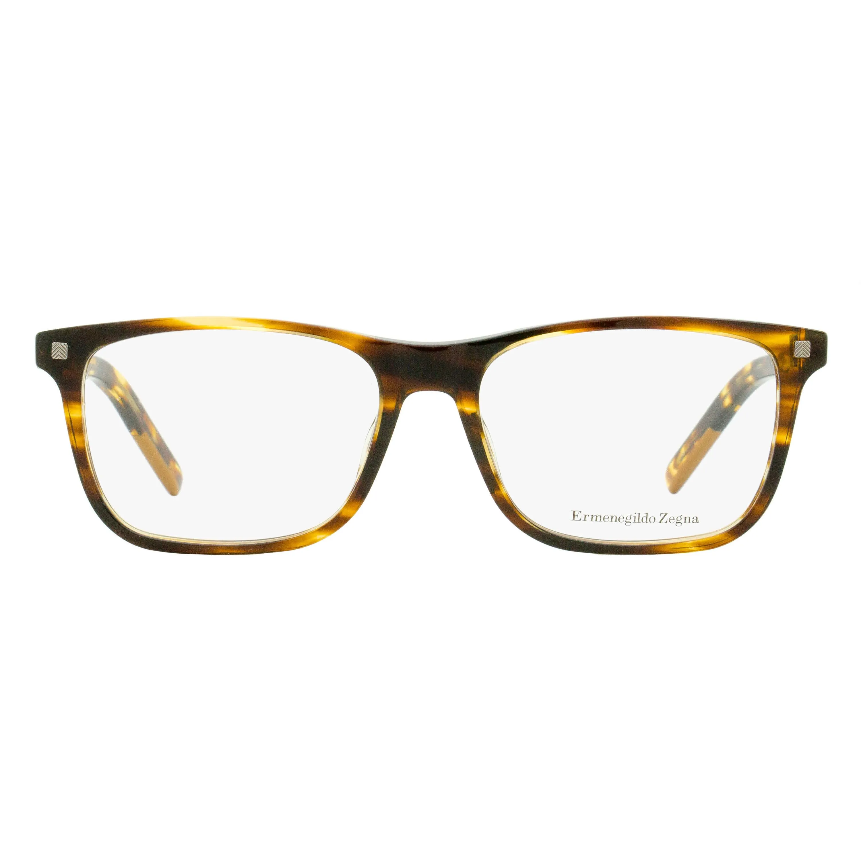 Zegna Vicuna Rectangular Eyeglasses EZ5187 005 Gray Gradient 56mm sold by Zulily product image thumbnail 4