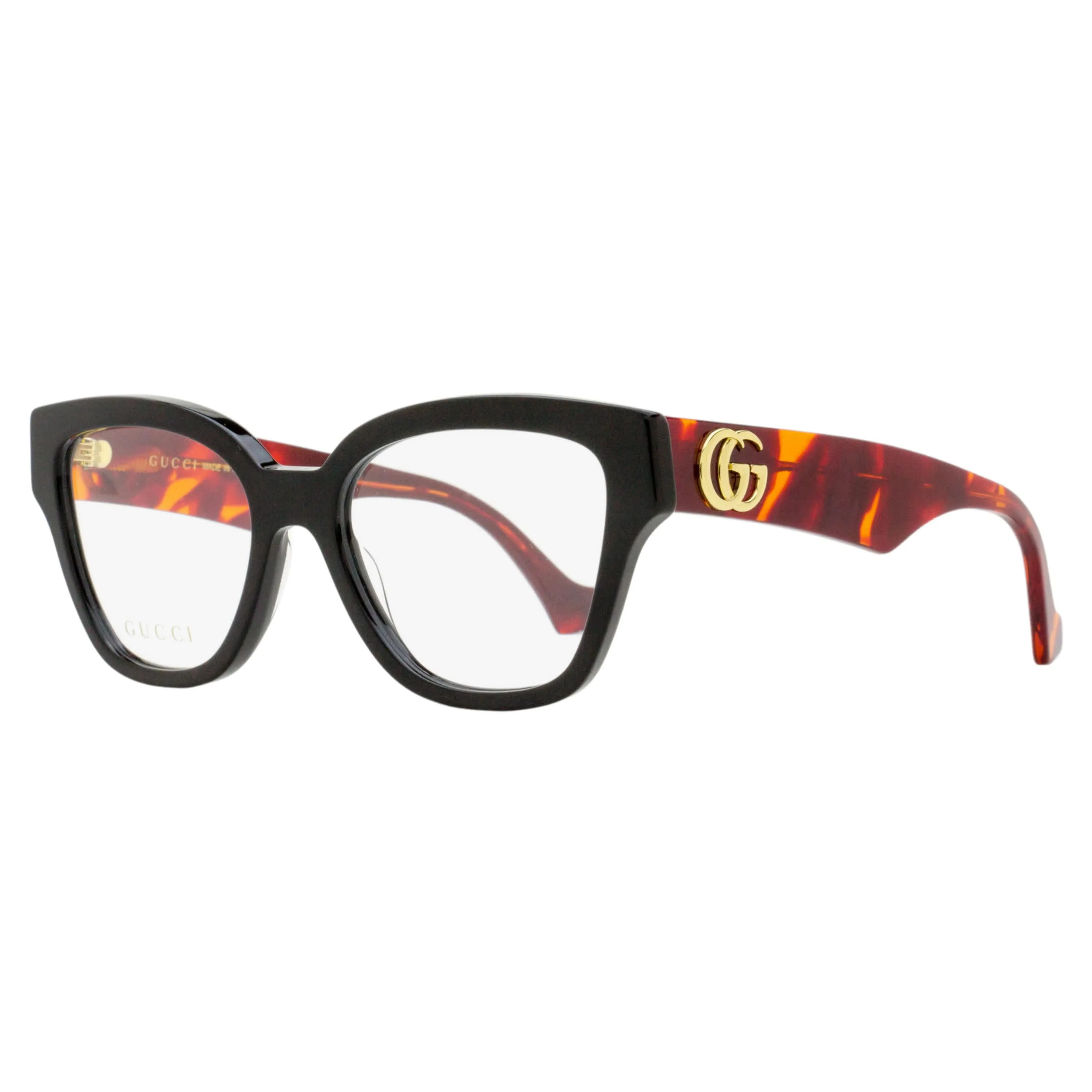 Gucci Sculpted Square Eyeglasses GG1424O 005 Black 54mm sold by Zulily product image thumbnail 3