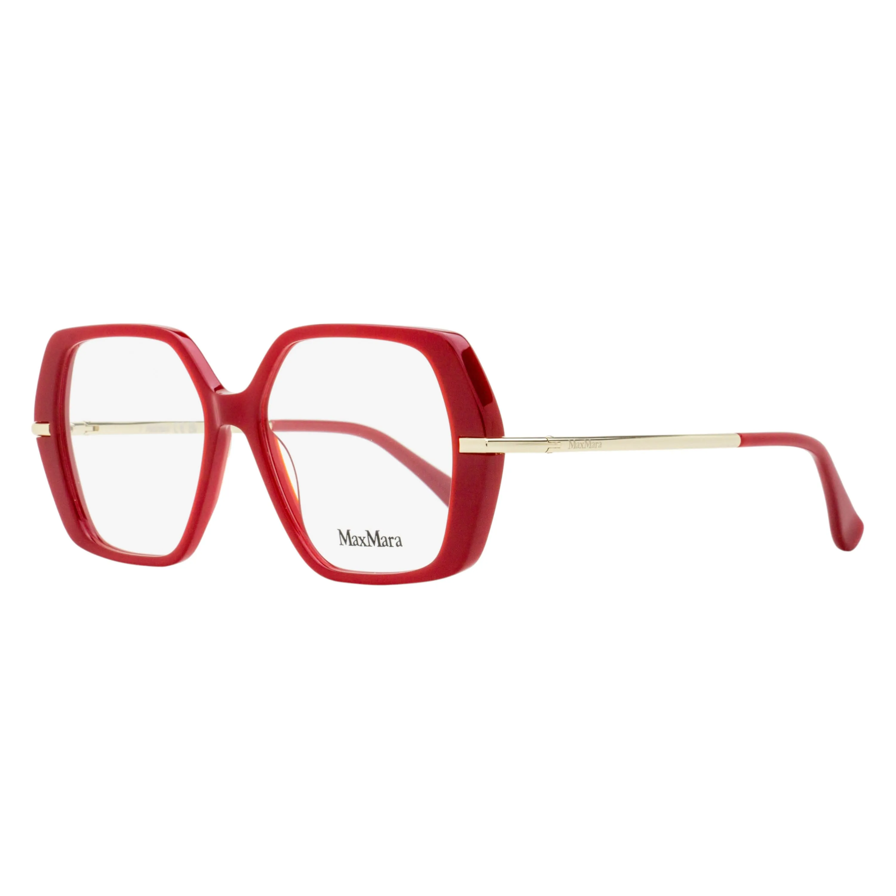 Max Mara Geometric Eyeglasses MM5175 001 Black/Gold 52mm sold by Zulily product image thumbnail 5