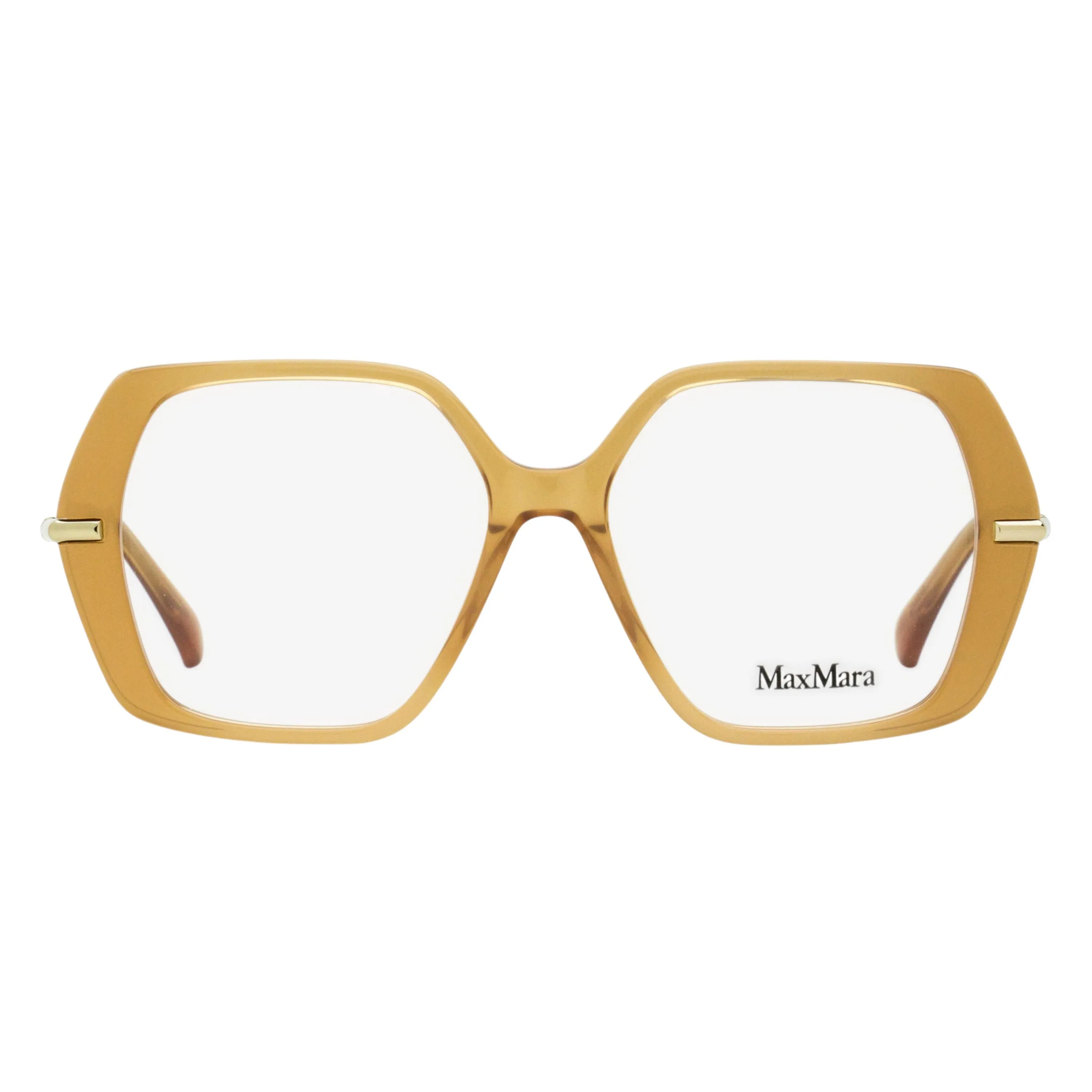 Max Mara Geometric Eyeglasses MM5175 001 Black/Gold 52mm sold by Zulily product image thumbnail 4