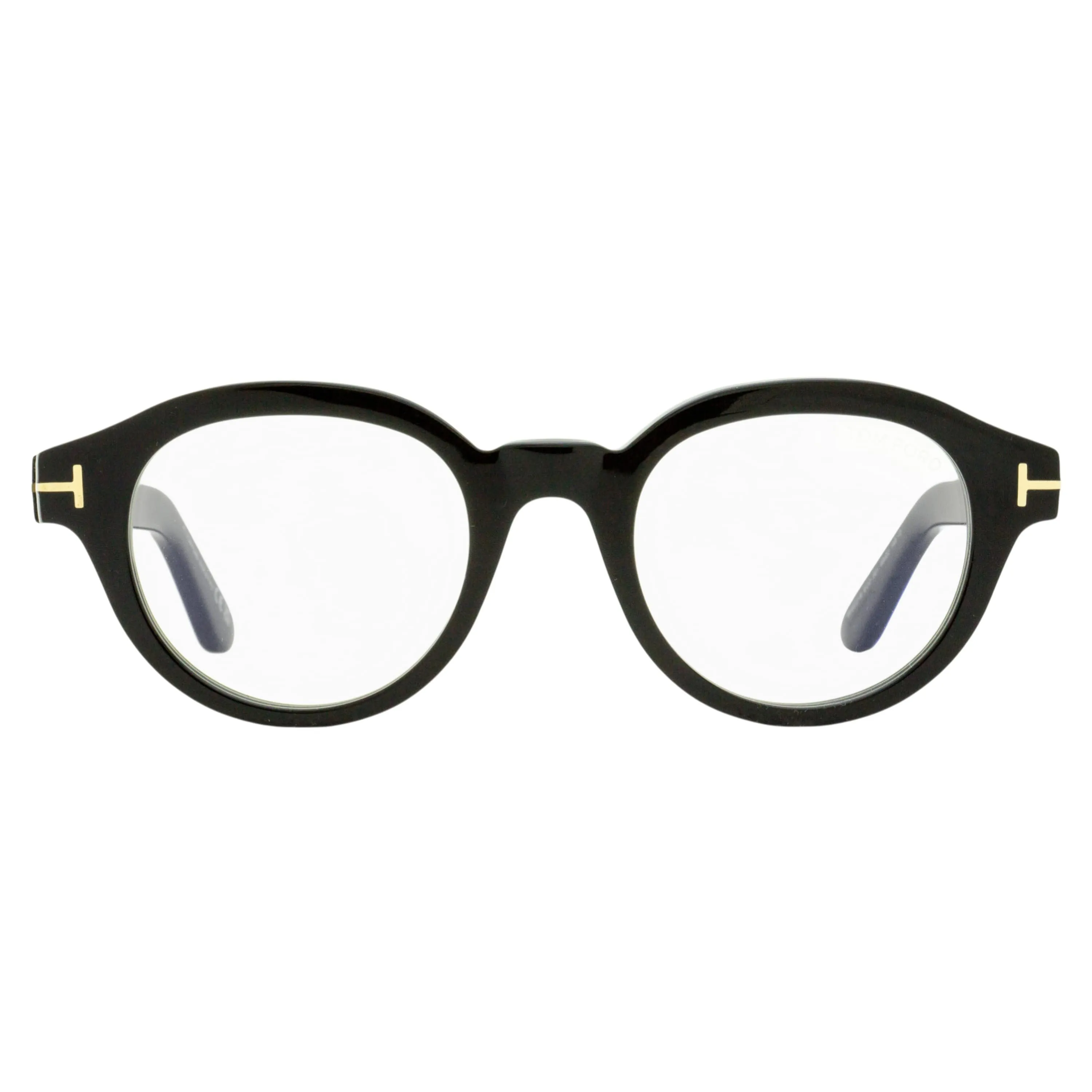 Tom Ford Blue Block Oval Eyeglasses TF6037-B 001 Black 49mm Ft6037 sold by Zulily product image thumbnail 2