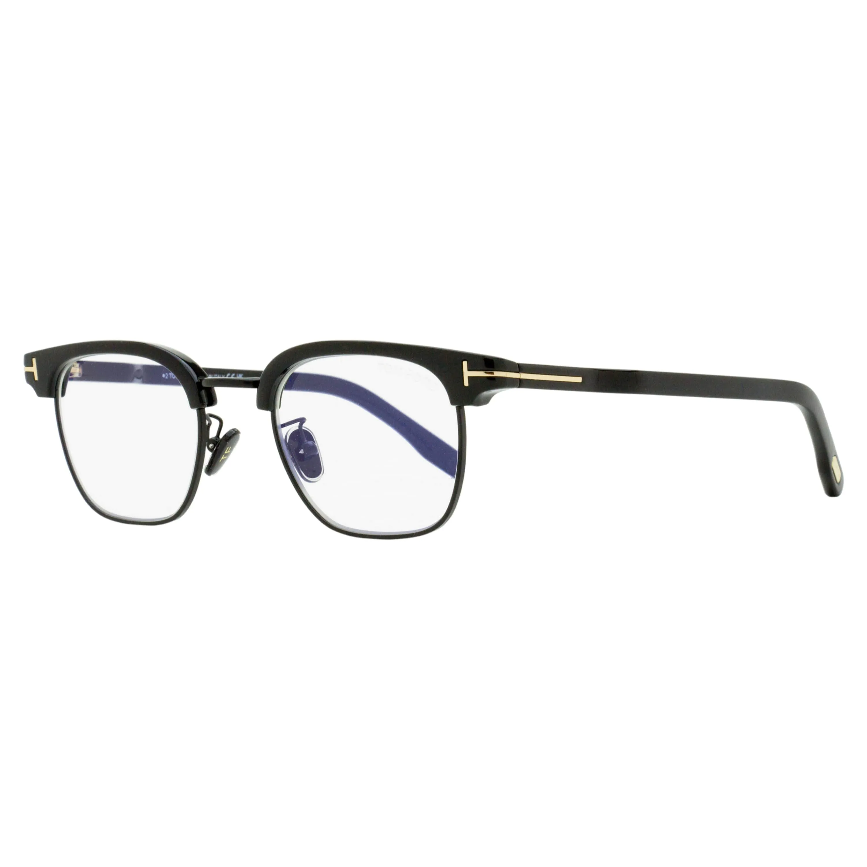 Tom Ford Brow Line Blue Block Eyeglasses TF5932-D-B 001 Black/Gunmetal 47mm Ft5932 sold by Zulily