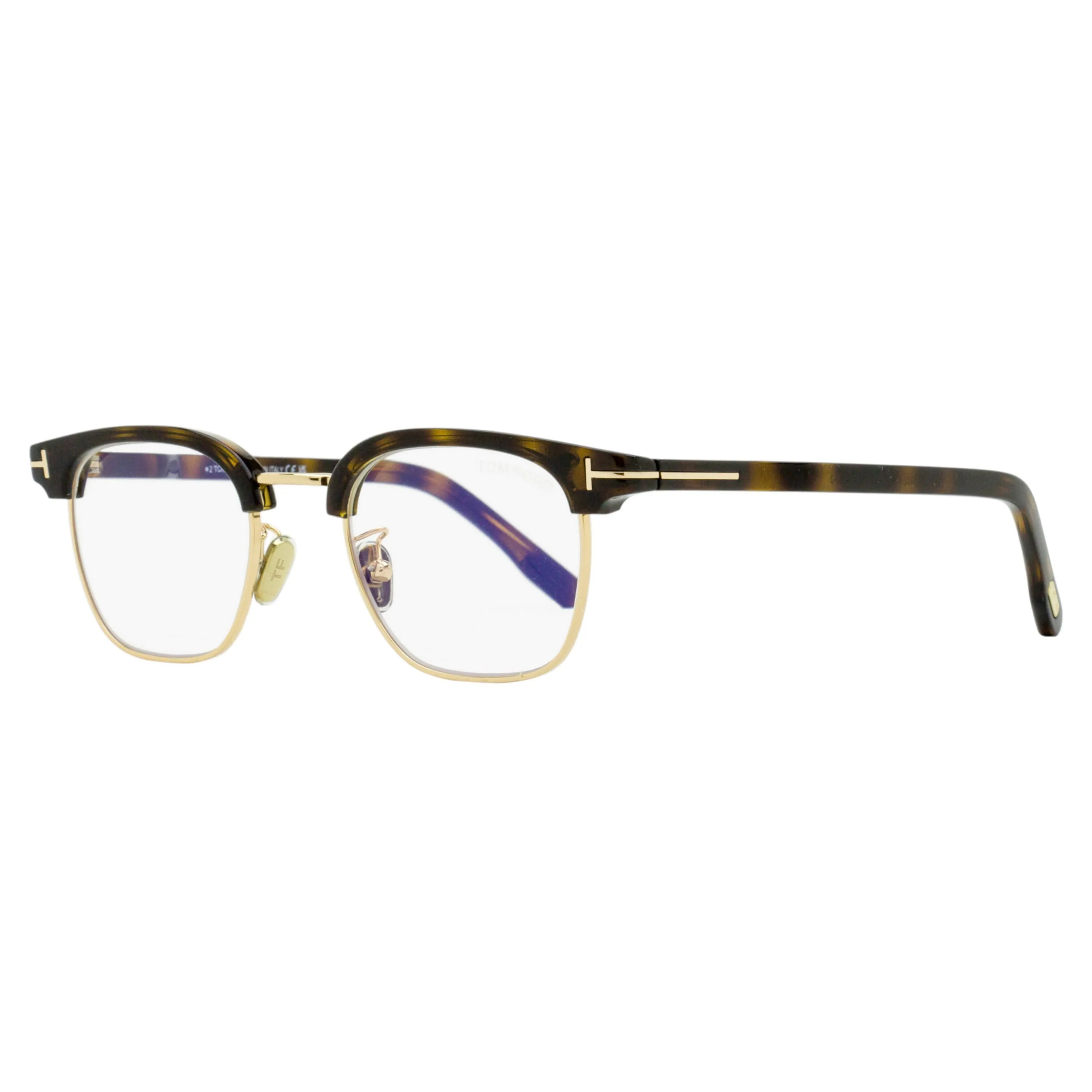 Tom Ford Brow Line Blue Block Eyeglasses TF5932-D-B 001 Black/Gunmetal 47mm Ft5932 sold by Zulily product image thumbnail 3