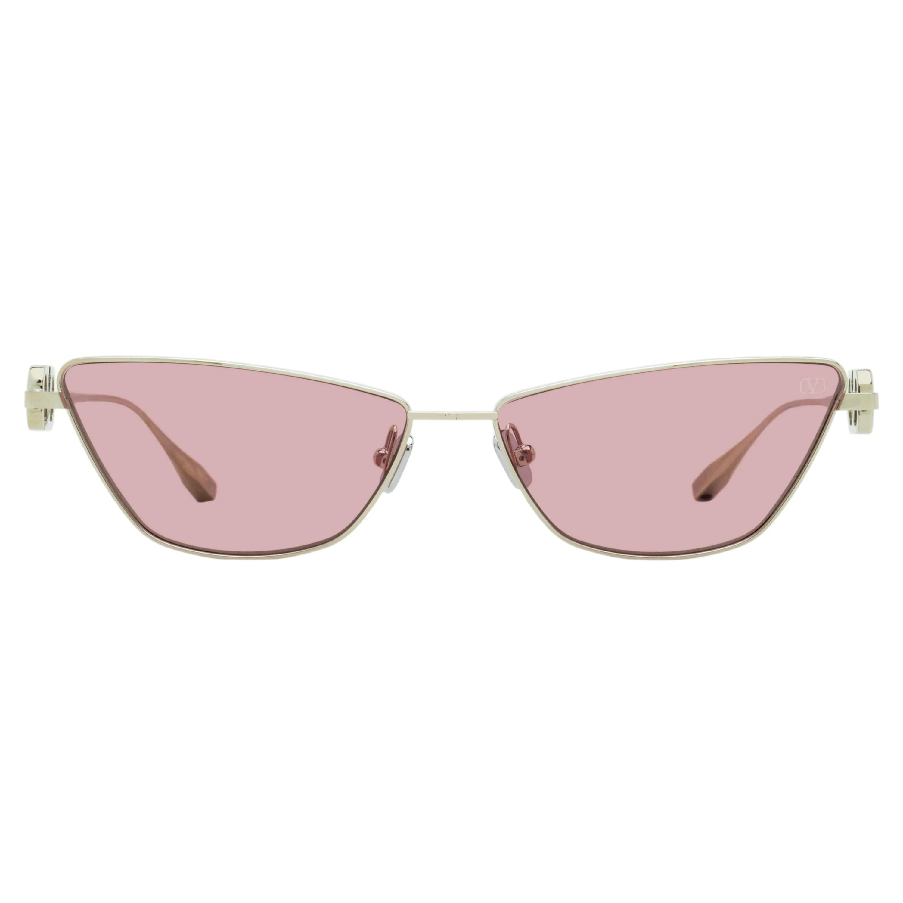 Valentino V-Logo Sign Sunglasses VLS-135 C Silver 61mm sold by Zulily product image thumbnail 2