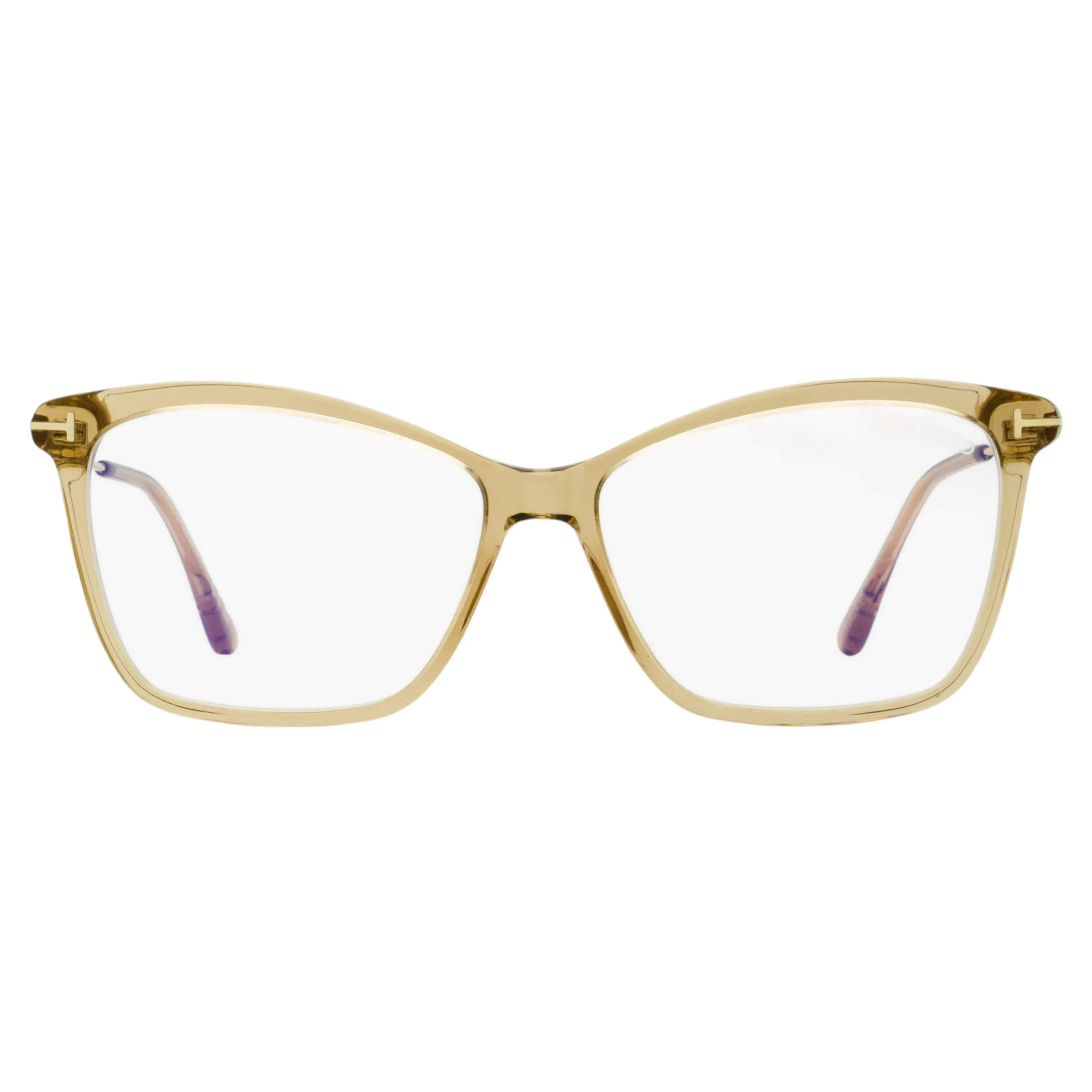Tom Ford Butterfly Blue Block Eyeglasses TF5687-B 001 Black/Gold 56mm Ft5687 sold by Zulily product image thumbnail 4