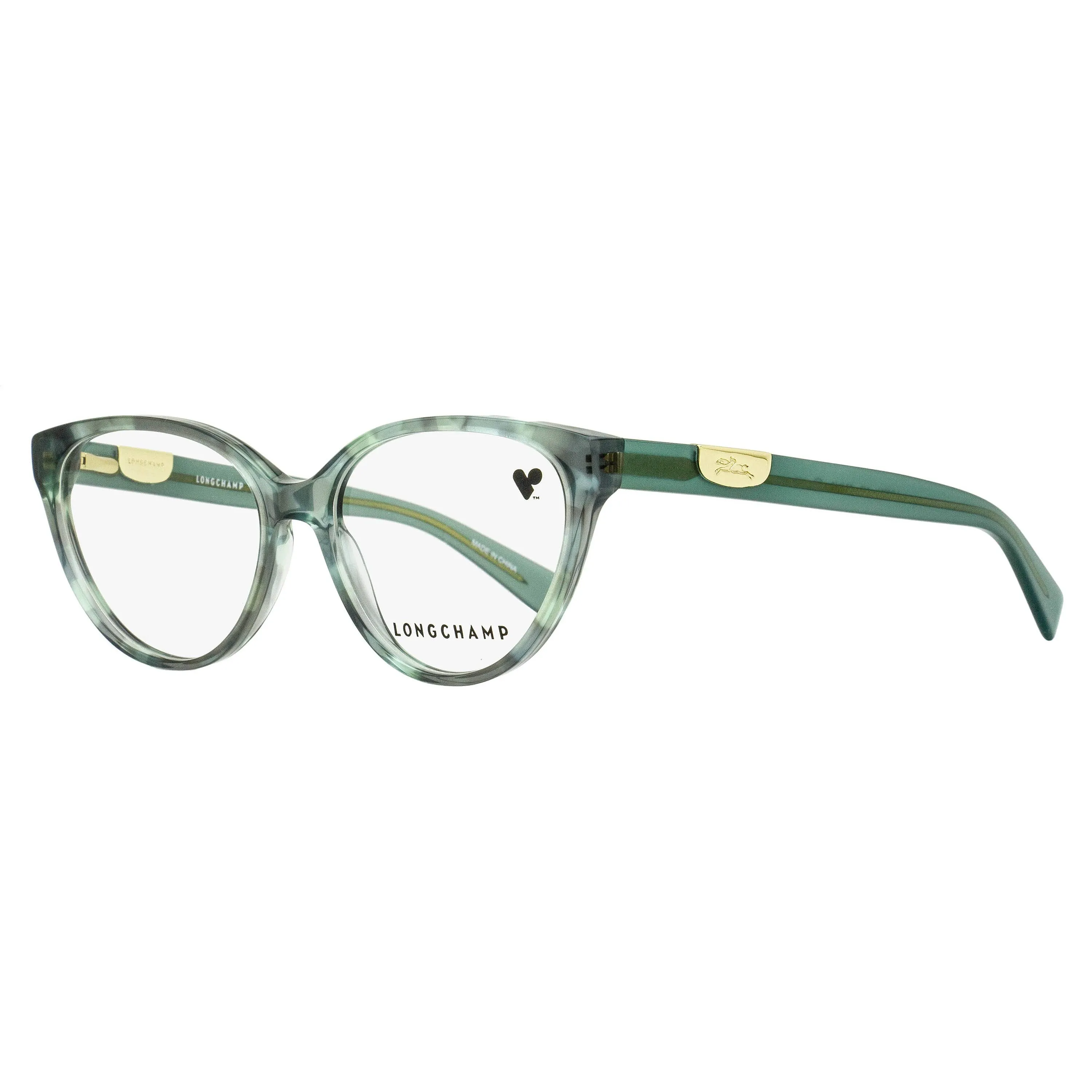 Longchamp Cat Eye Eyeglasses LO2764 001 Black 53mm sold by Zulily product image thumbnail 3