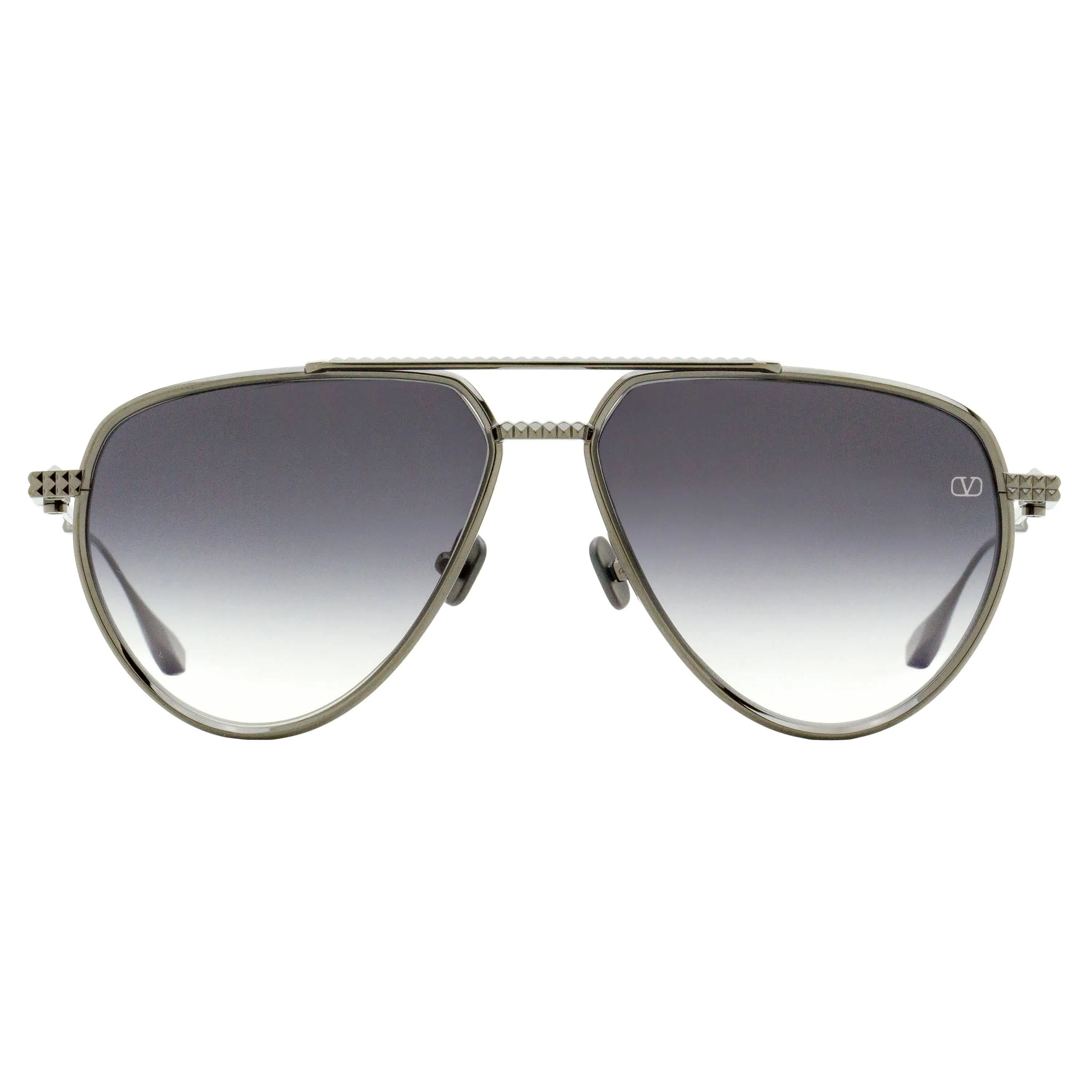 Valentino Titanium Pilot Sunglasses VLS-133 a Gold 59mm sold by Zulily product image thumbnail 4