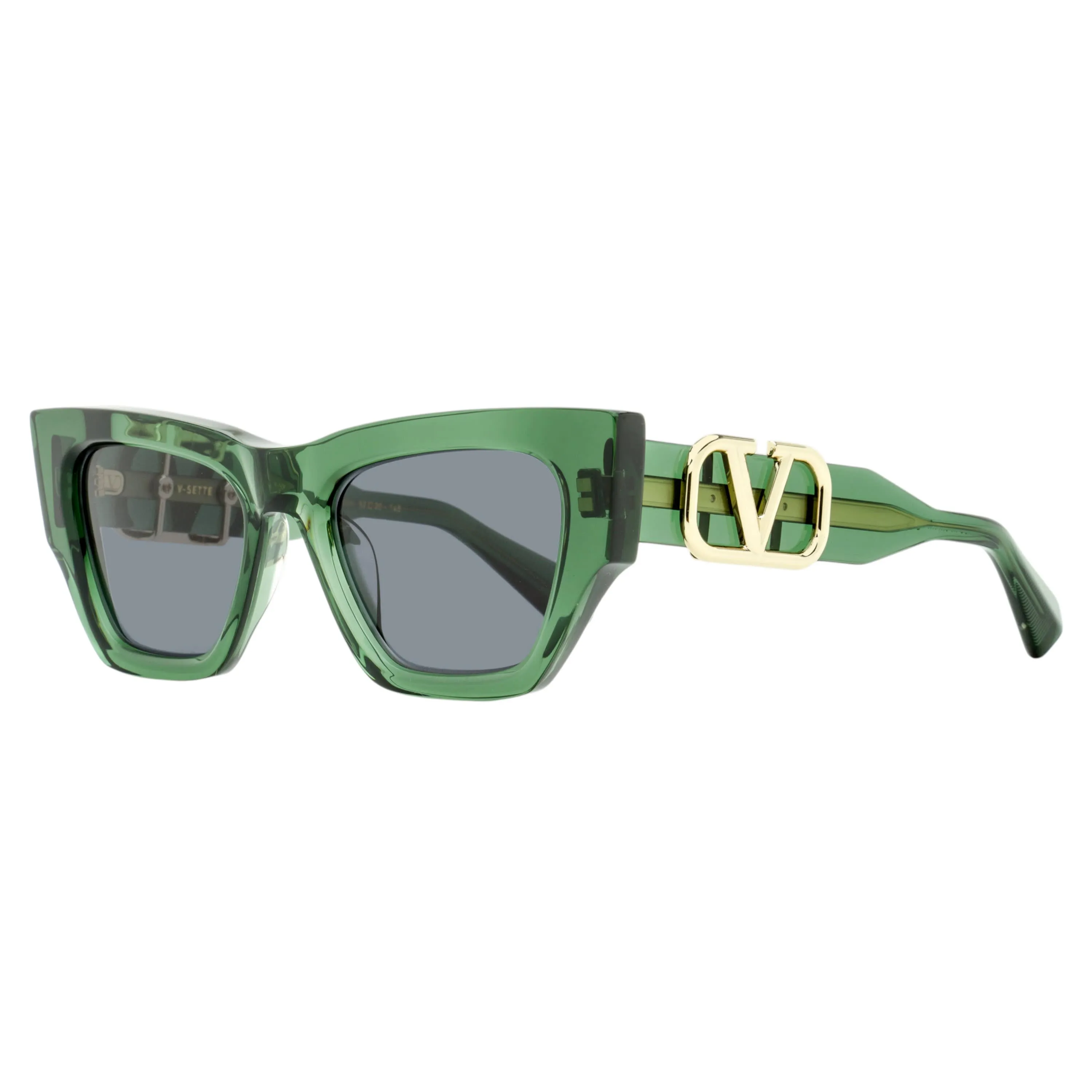 Valentino V-Sette Sunglasses VLS-166 C Transparent Gray 52mm sold by Zulily product image thumbnail 3
