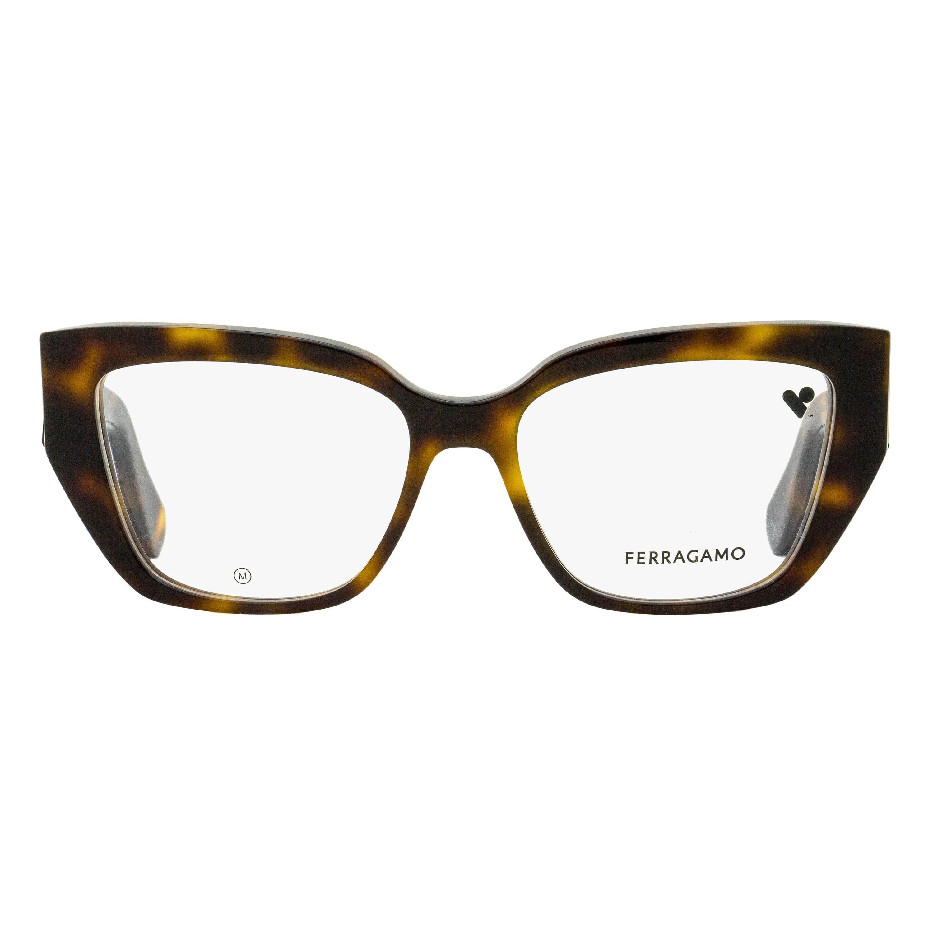 Ferragamo Butterfly Rectangular Eyeglasses SF2972 240 Tortoise 54mm sold by Zulily product image thumbnail 2